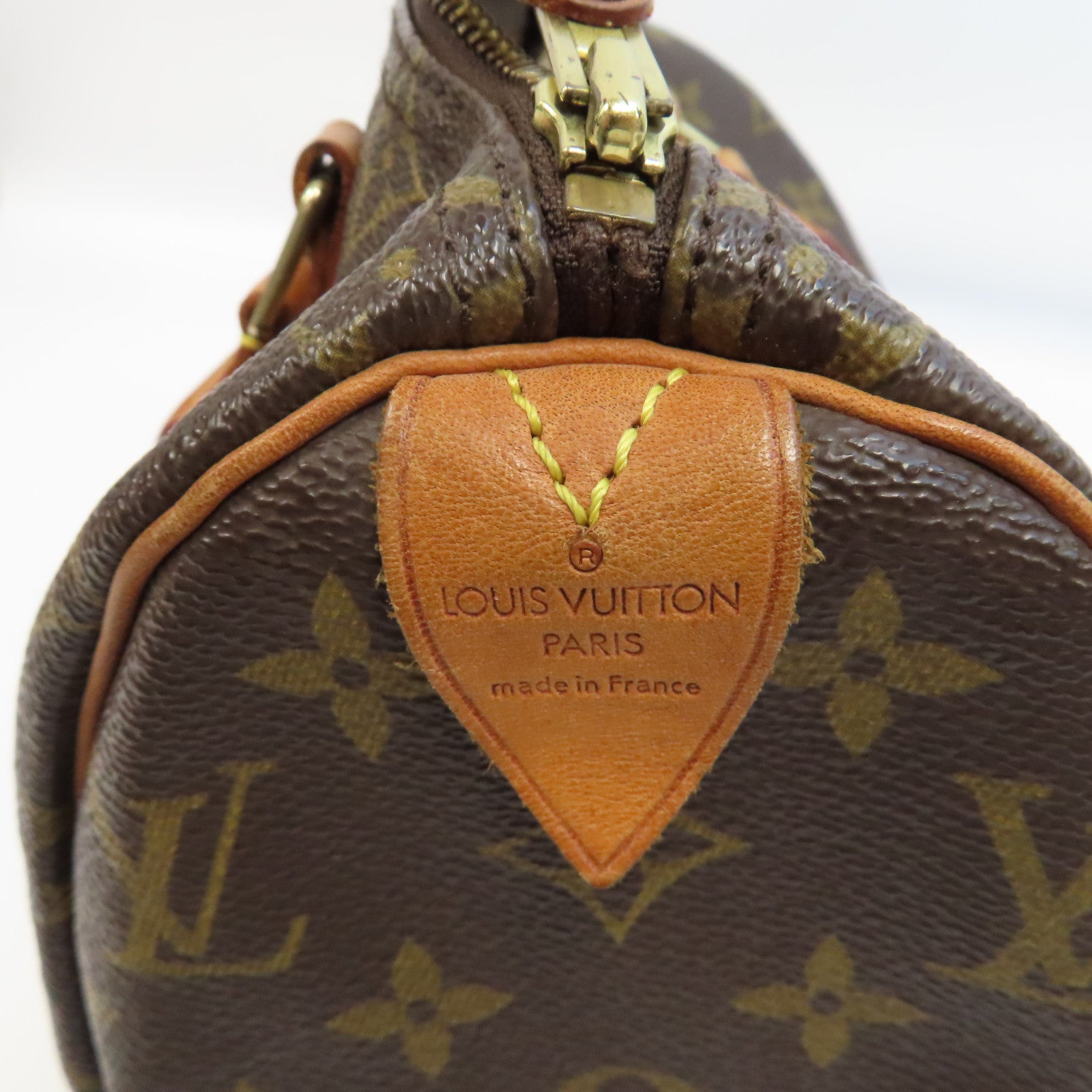 LOUIS VUITTON 【激減優惠】Monogram Speedy 25金扣手挽袋啡色