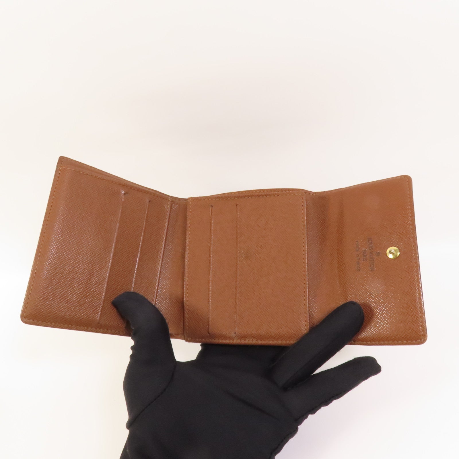 LOUIS VUITTON Monogram Wallet金扣錢包