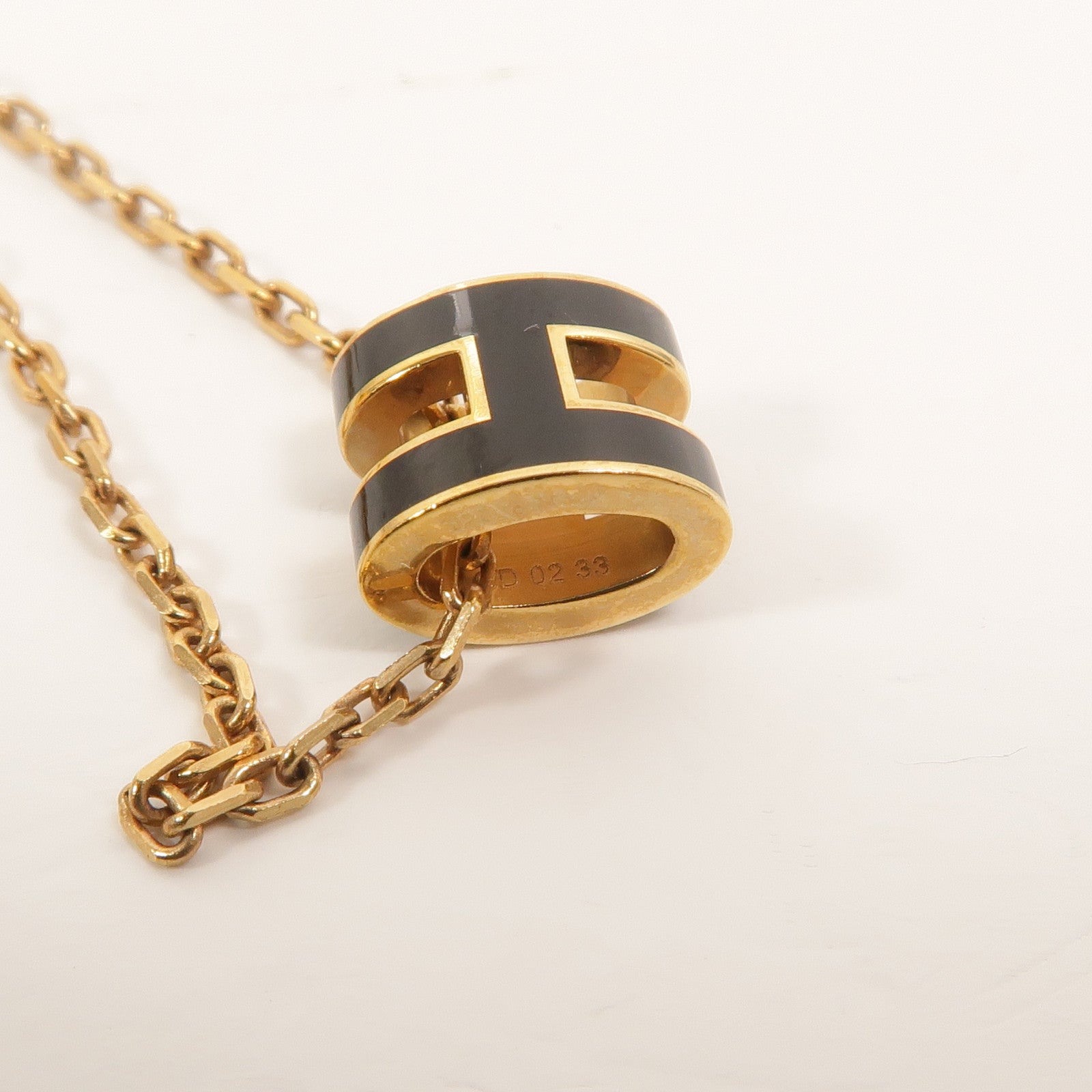 HERMES 金屬Mini Pop H項鍊