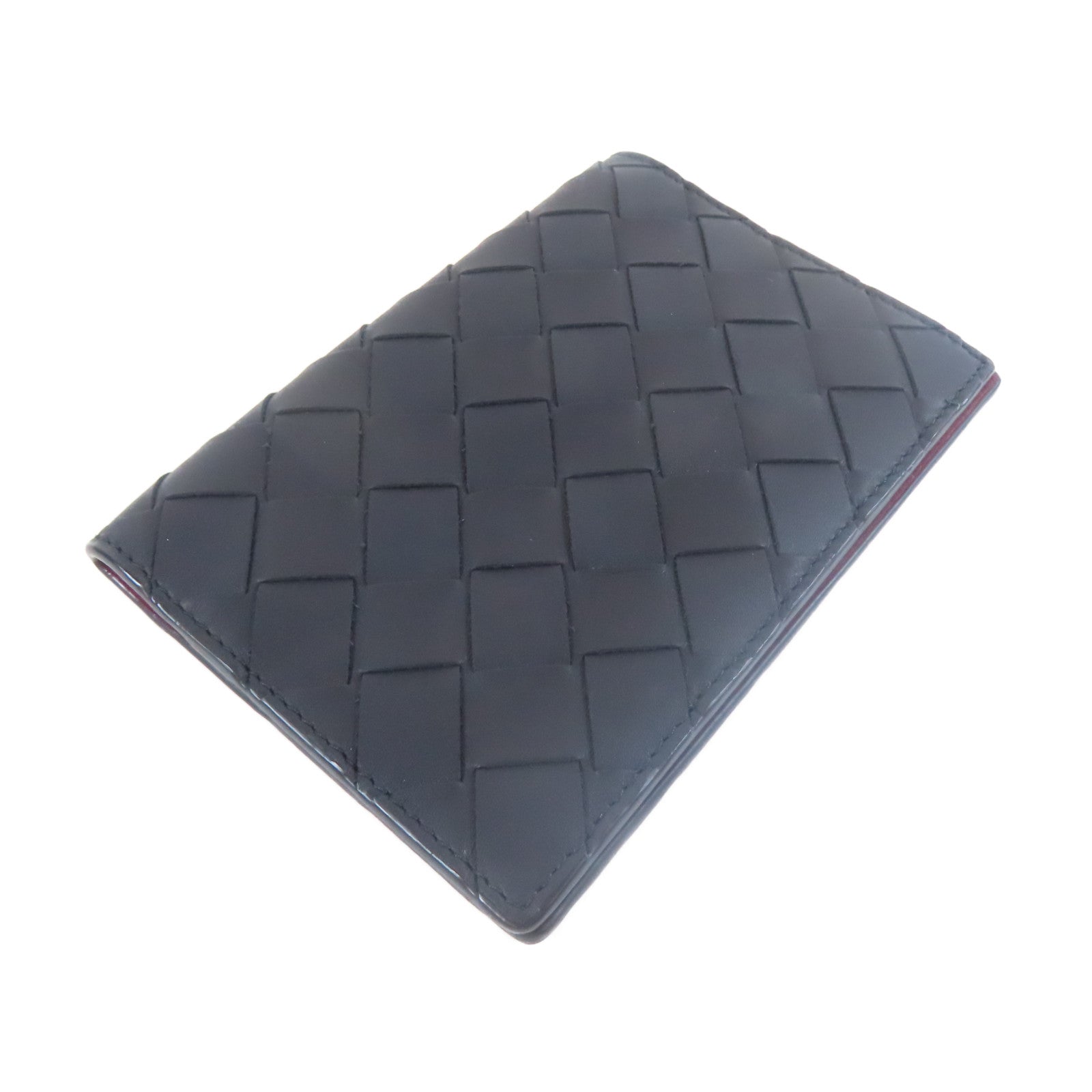 BOTTEGA VENETA 【激減優惠】羊皮皮革Passport Holder護照套黑色