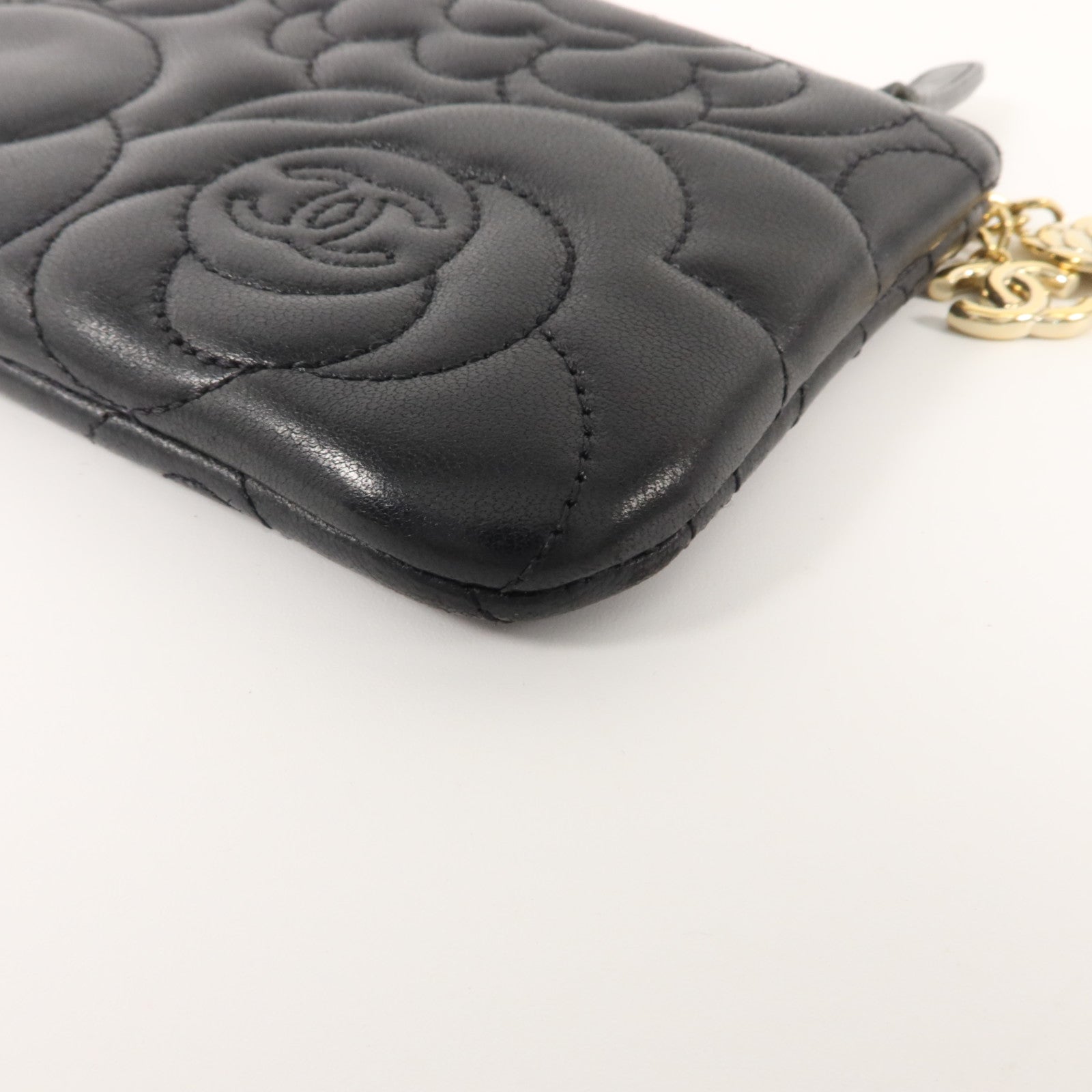 CHANEL 羊皮皮革Coin Case零錢包