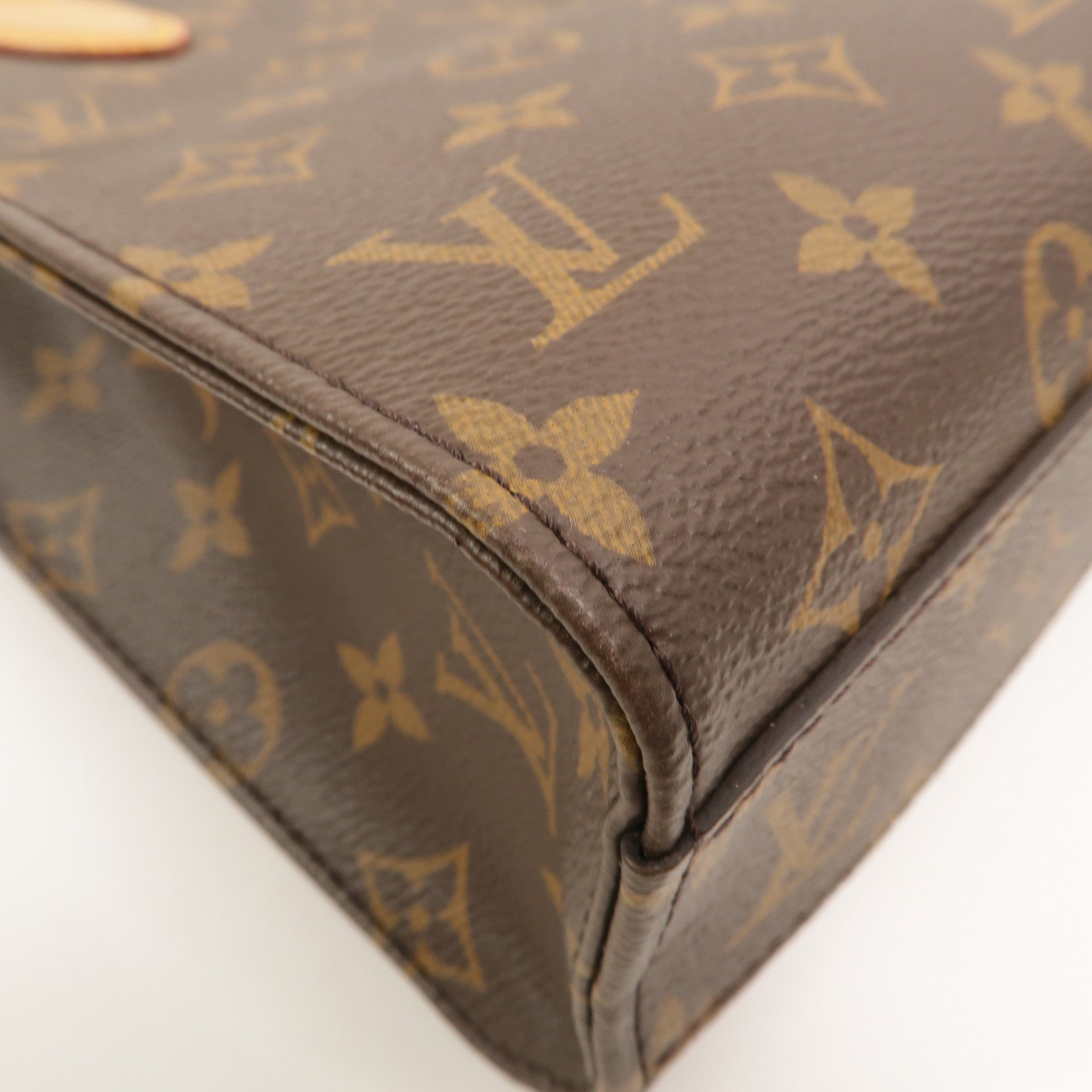 LOUIS VUITTON Monogram Sac Plat BB手挽肩背兩用袋
