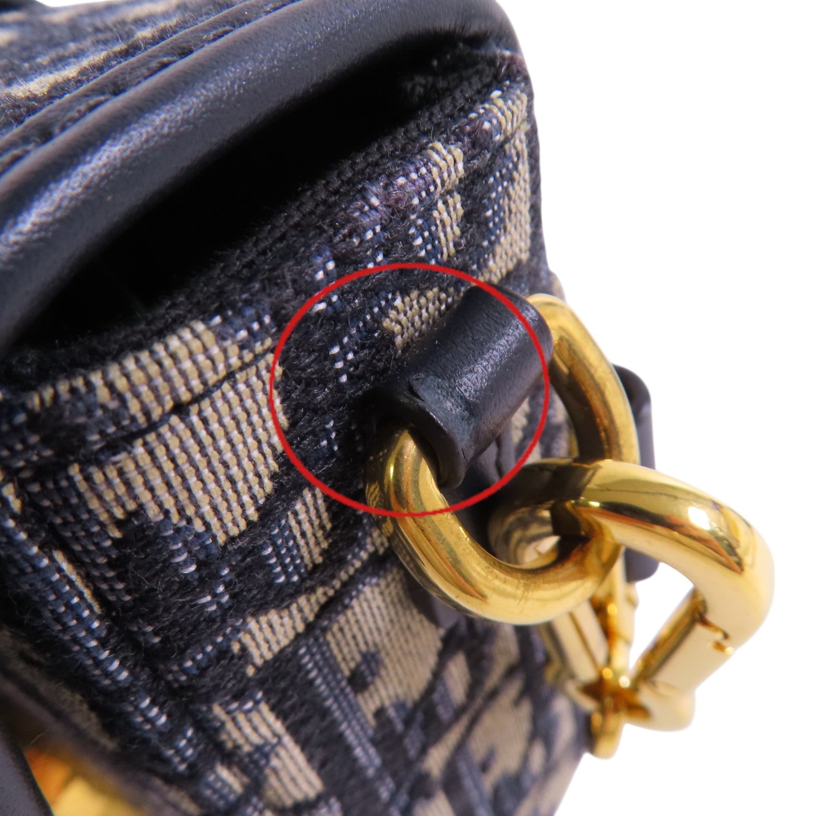 Dior Oblique帆布Montaigne 30 Shoulder Bag金扣肩背袋