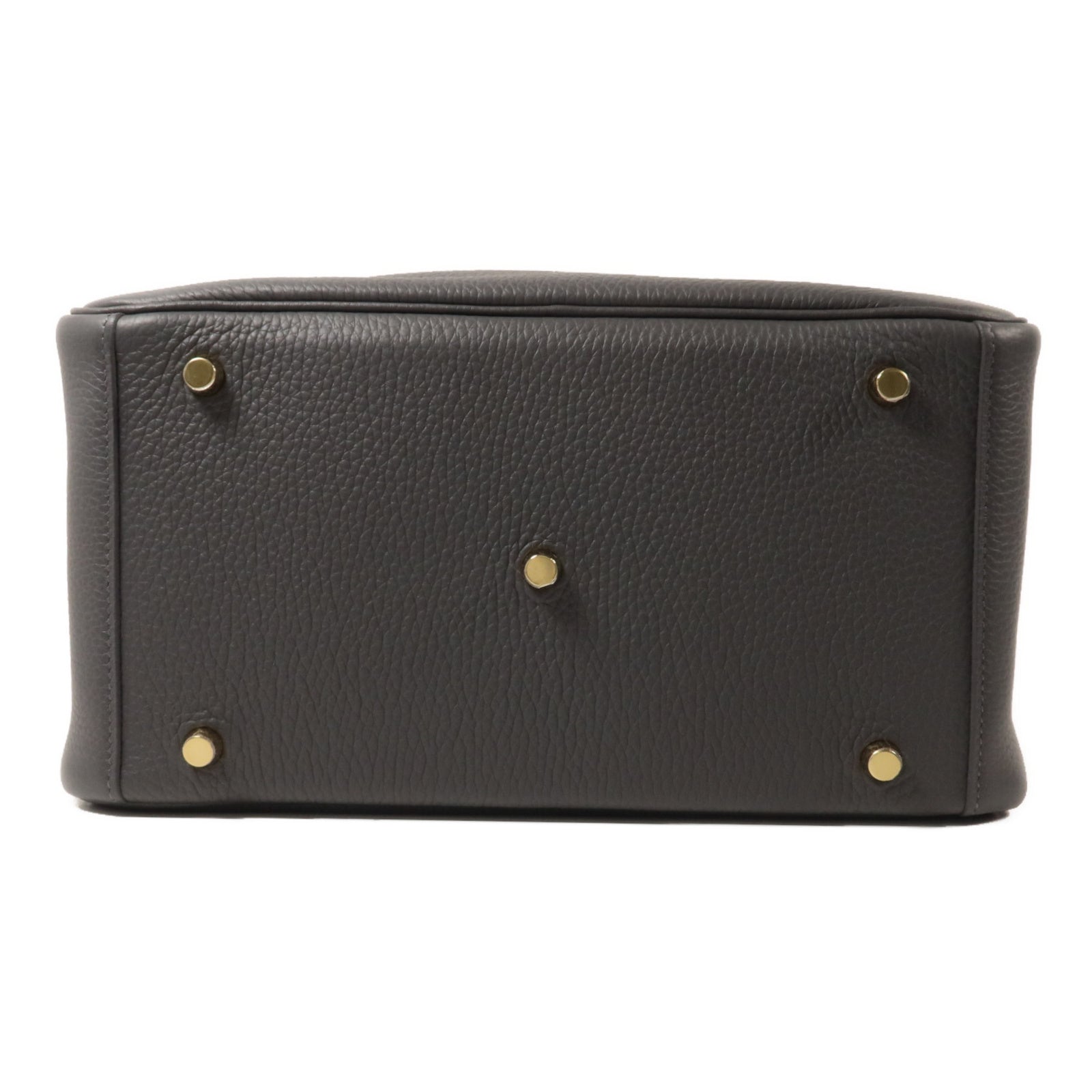 HERMES Clemence皮革Lindy 30手挽肩背兩用袋Ardoise