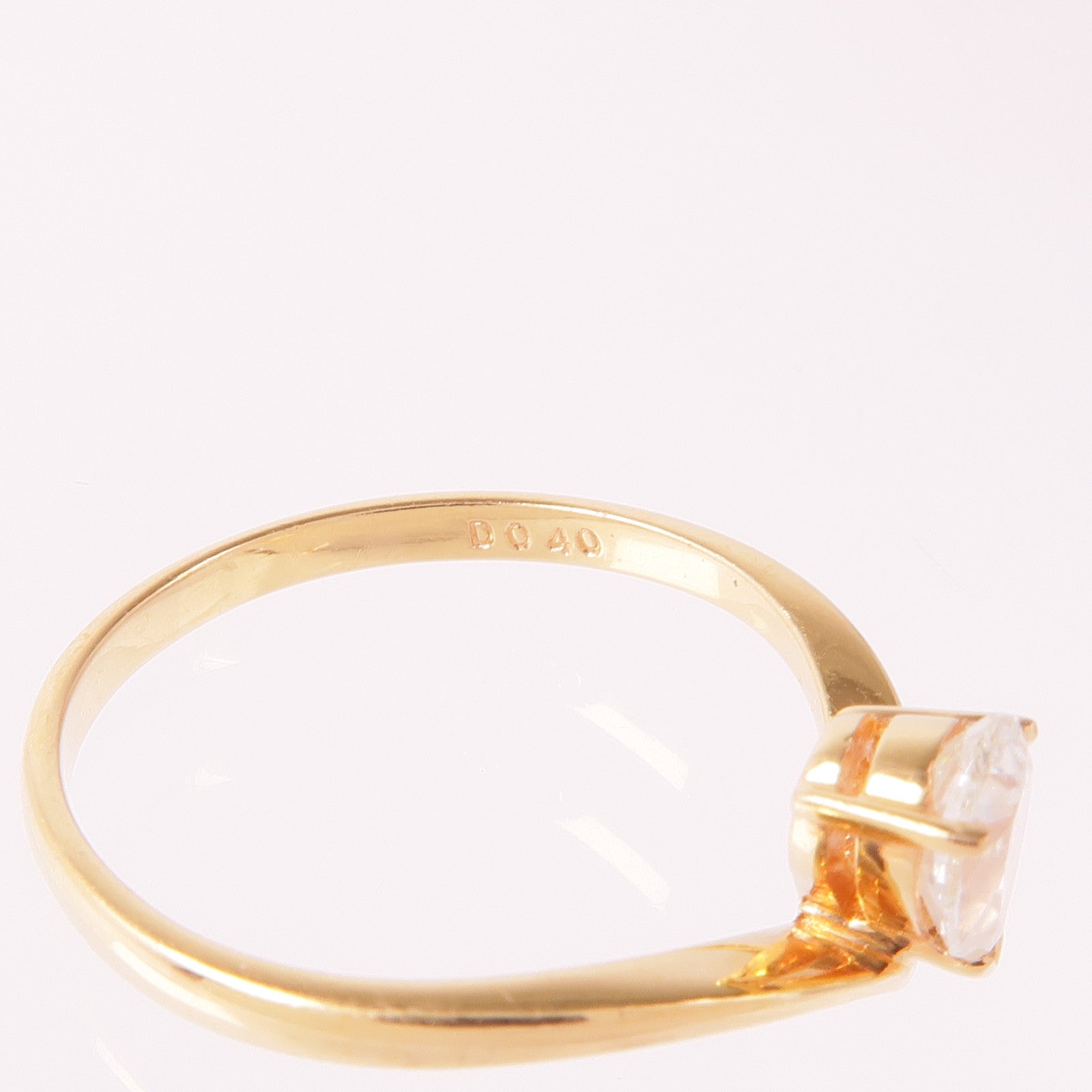 JEWELRY 18K玫瑰金Diamond Ring鑽石戒指US#5.75