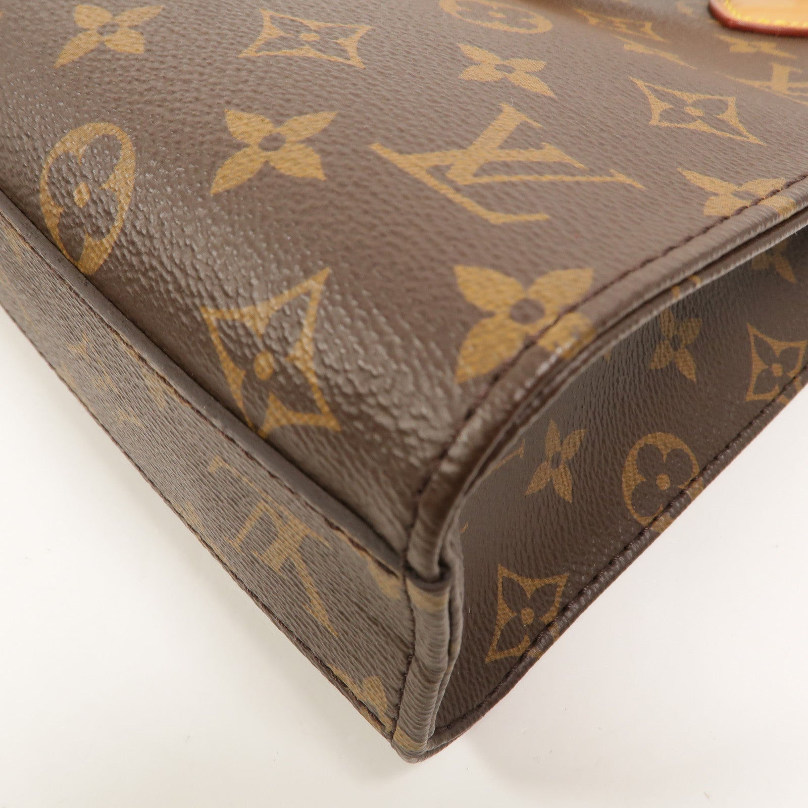 LOUIS VUITTON Monogram Sac Plat BB手挽肩背兩用袋
