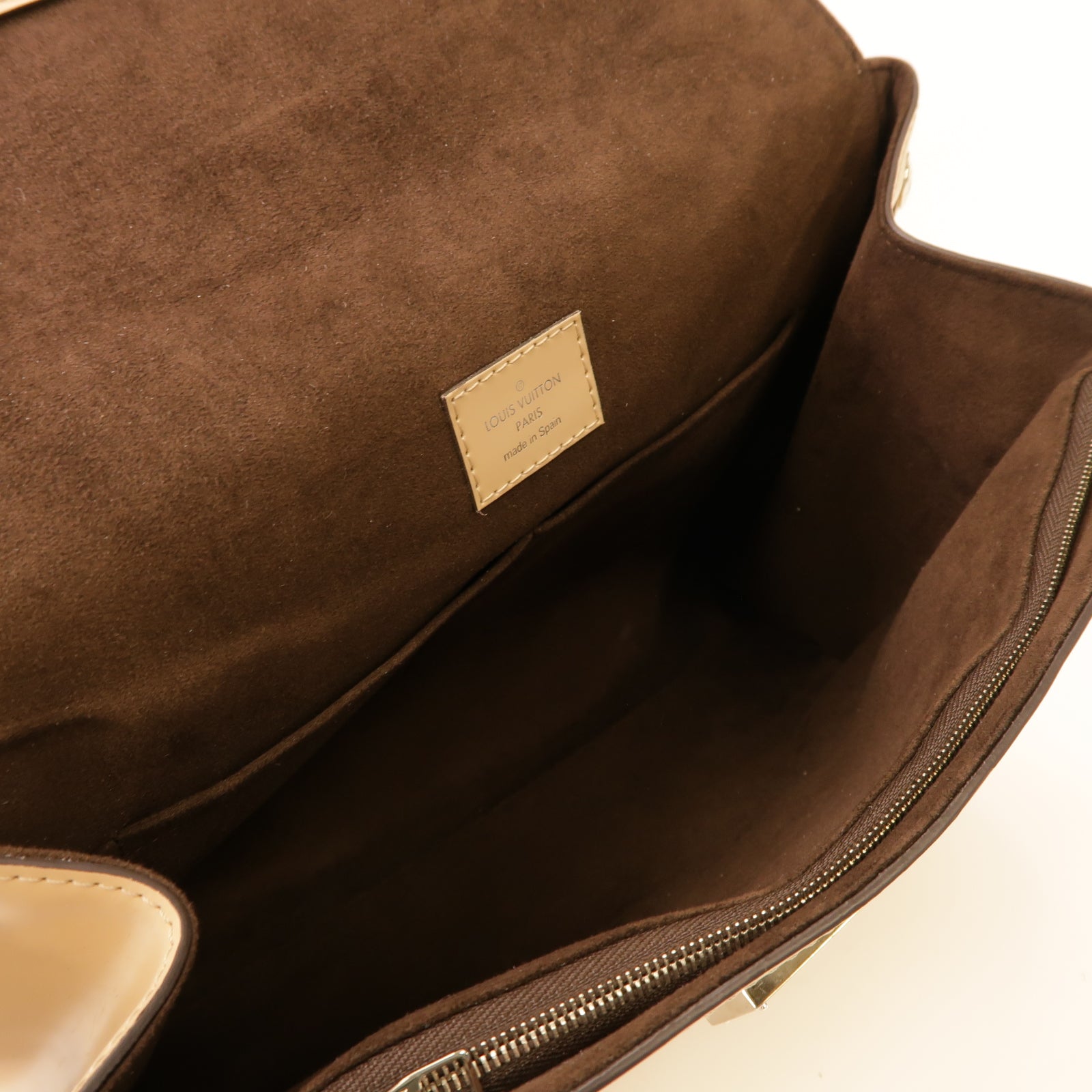 LOUIS VUITTON Epi Cluny MM銀扣手挽肩背兩用袋粉紅色