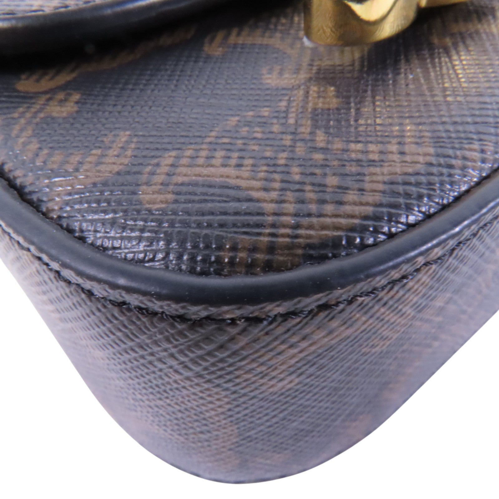 CELINE Trionphe帆布Mini Claude金扣肩背袋