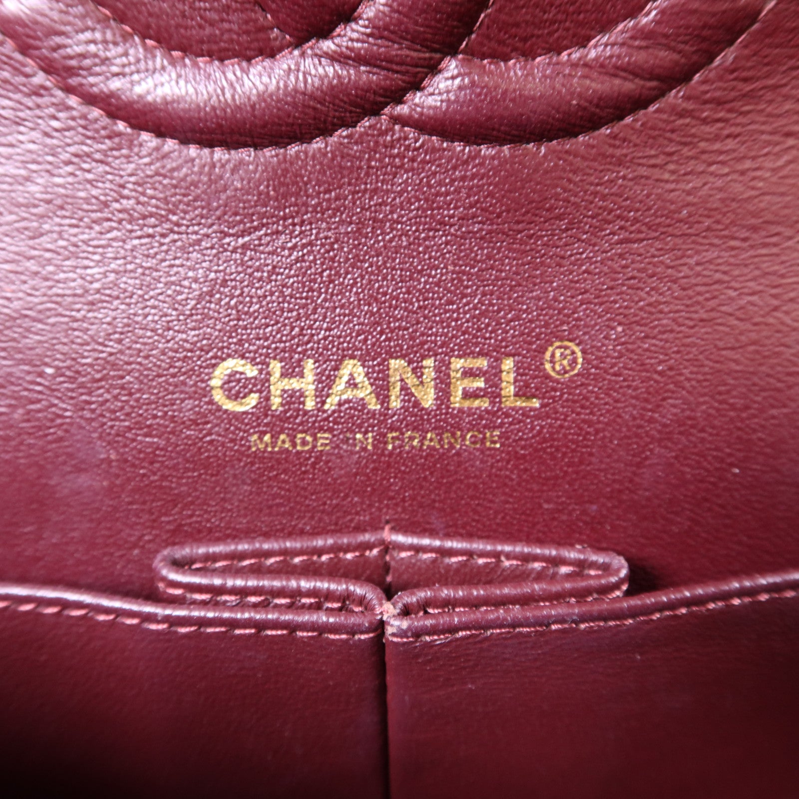 CHANEL 牛皮皮革Classic 25金扣鏈帶肩背袋