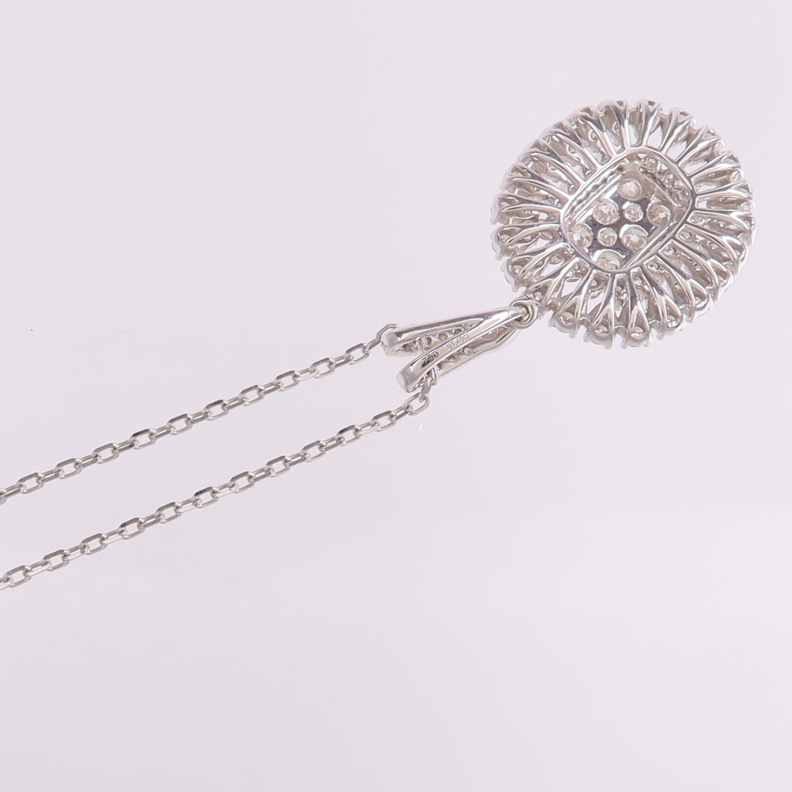 JEWELRY 18K白金Diamond Necklace鑽石項鍊