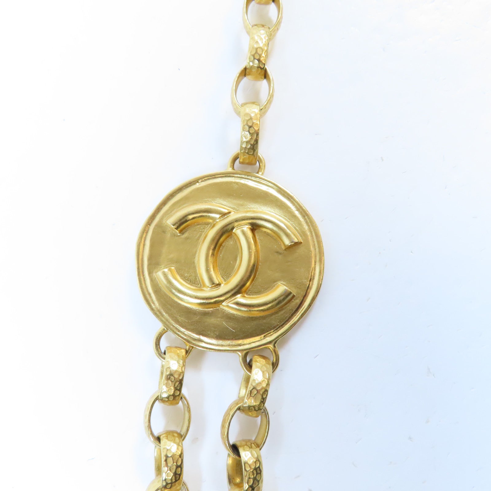 CHANEL 【激減優惠】菱格羊皮皮革Chain Shoulder金扣金扣肩背袋黑色