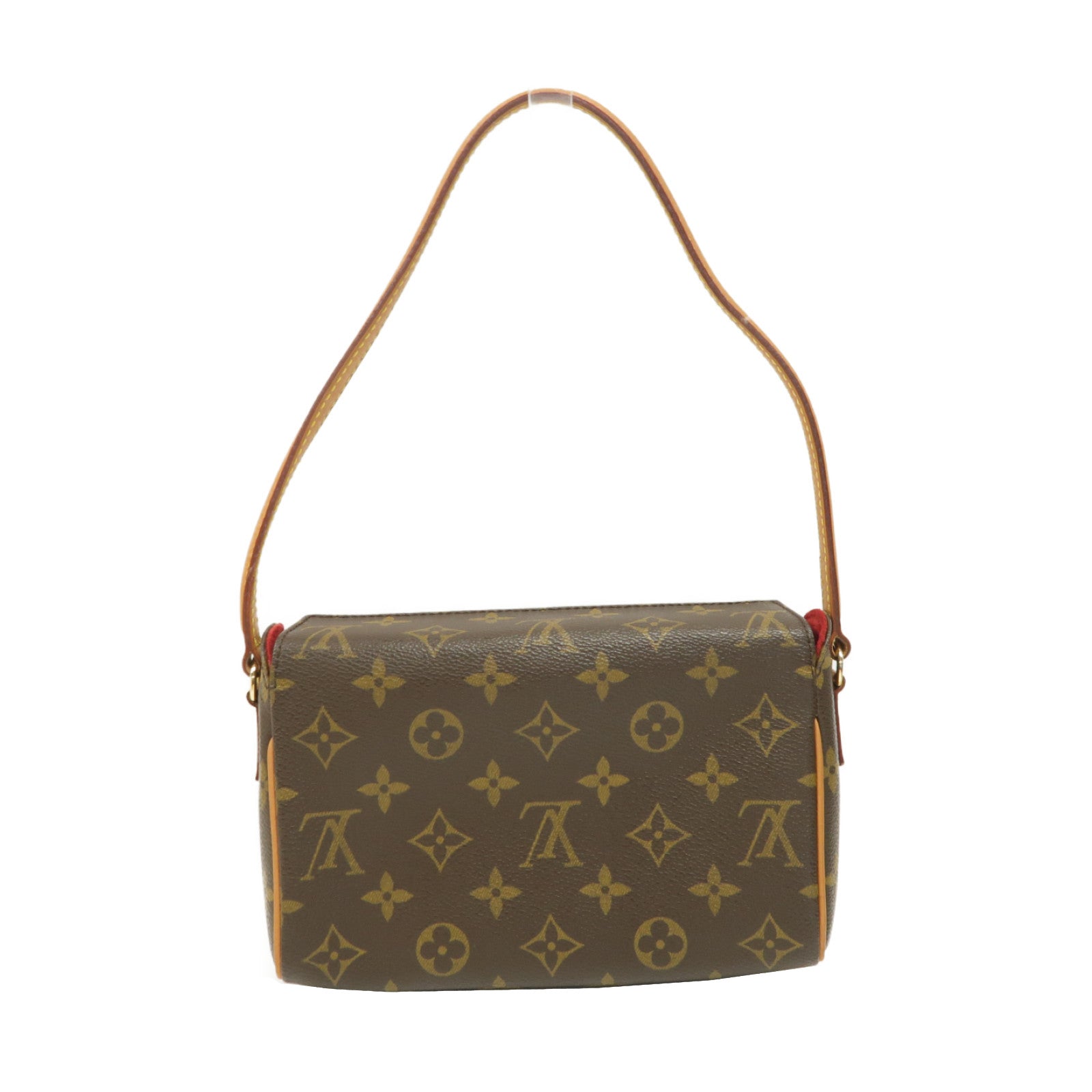 LOUIS VUITTON Monogram Recital金扣肩背袋啡色