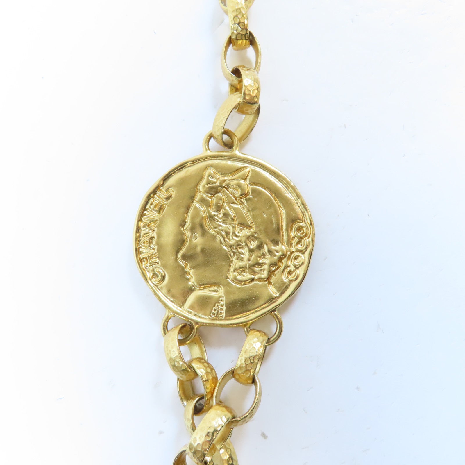 CHANEL 【激減優惠】菱格羊皮皮革Chain Shoulder金扣金扣肩背袋黑色