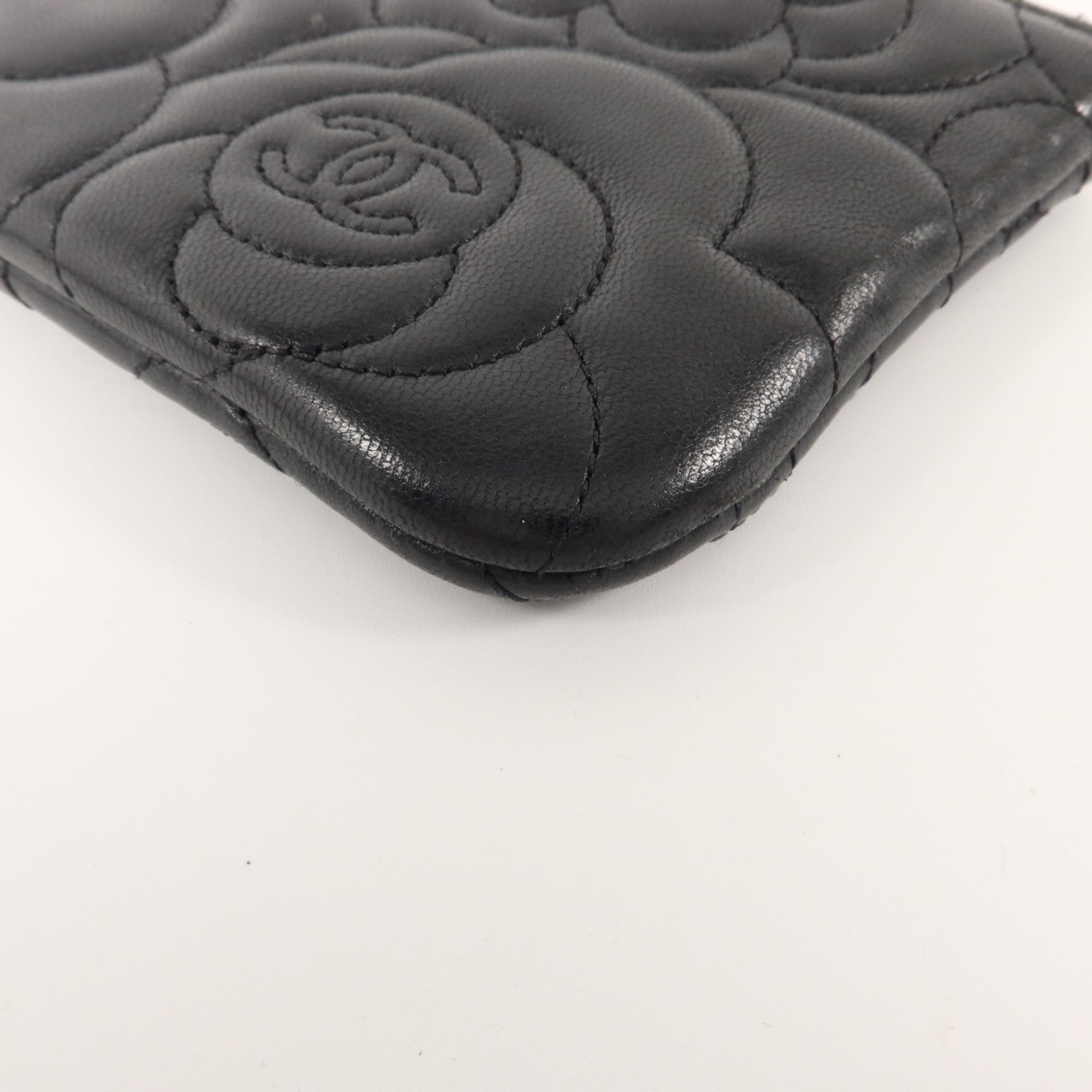 CHANEL 羊皮皮革Coin Case零錢包