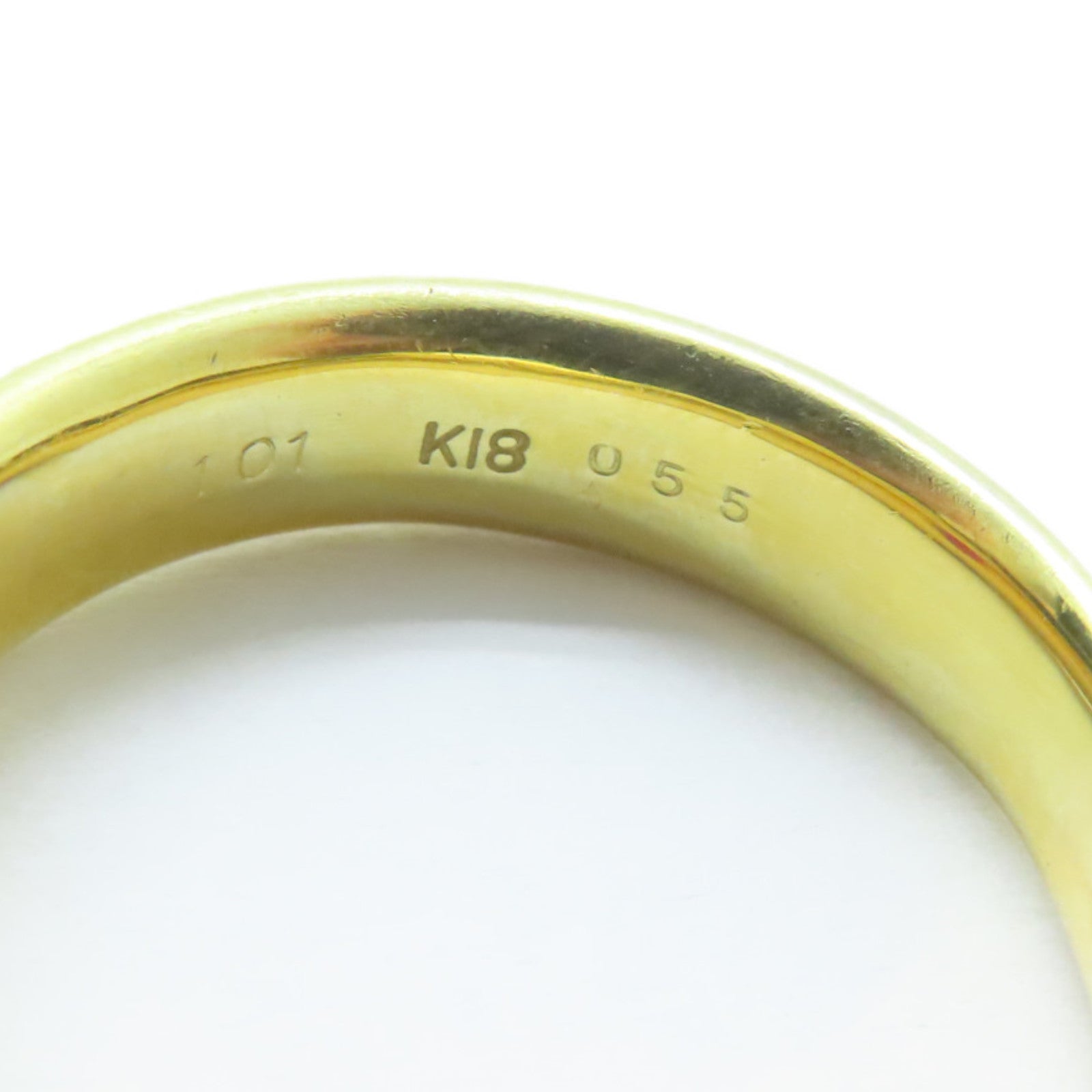 JEWELRY 【激減優惠】18K黃金Ruby Ring 1.01ct紅寶石/0.55ct鑽石戒指US#7.5