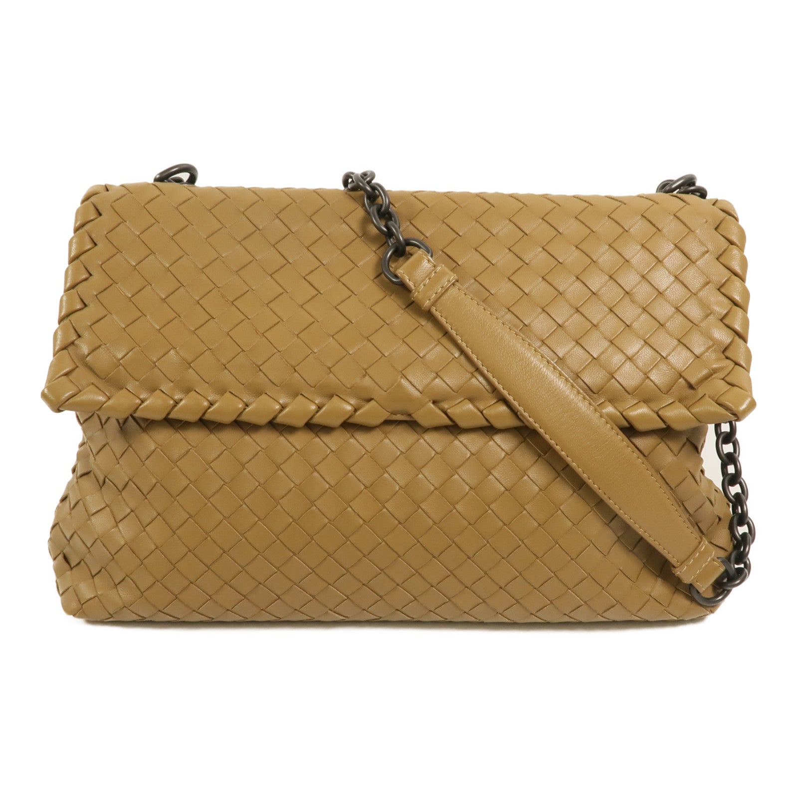 BOTTEGA VENETA 羊皮皮革Chain Shoulder鏈帶肩背袋