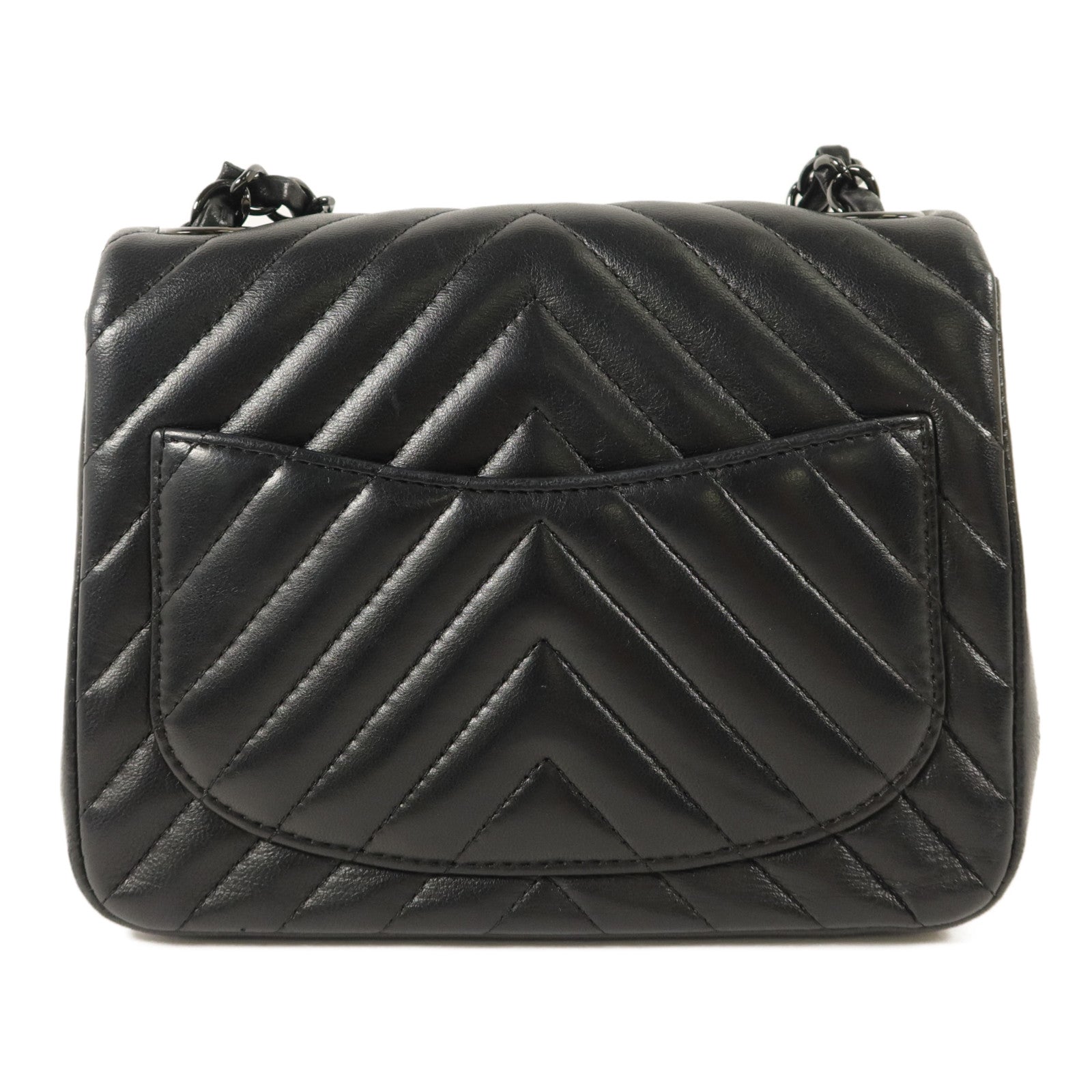 CHANEL 羊皮皮革Mini Flap Bag鏈帶肩背袋
