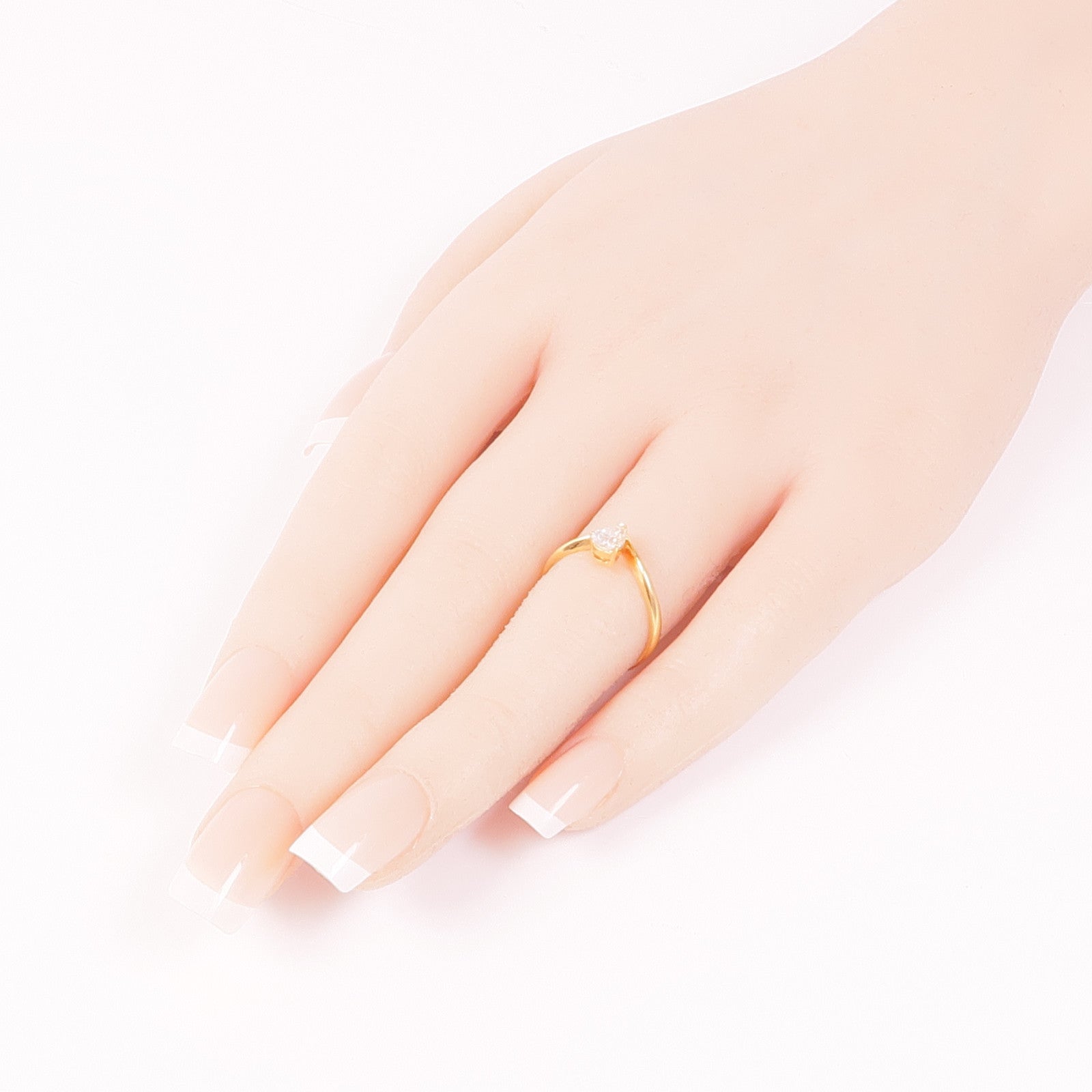 JEWELRY 18K玫瑰金Diamond Ring鑽石戒指US#5.75