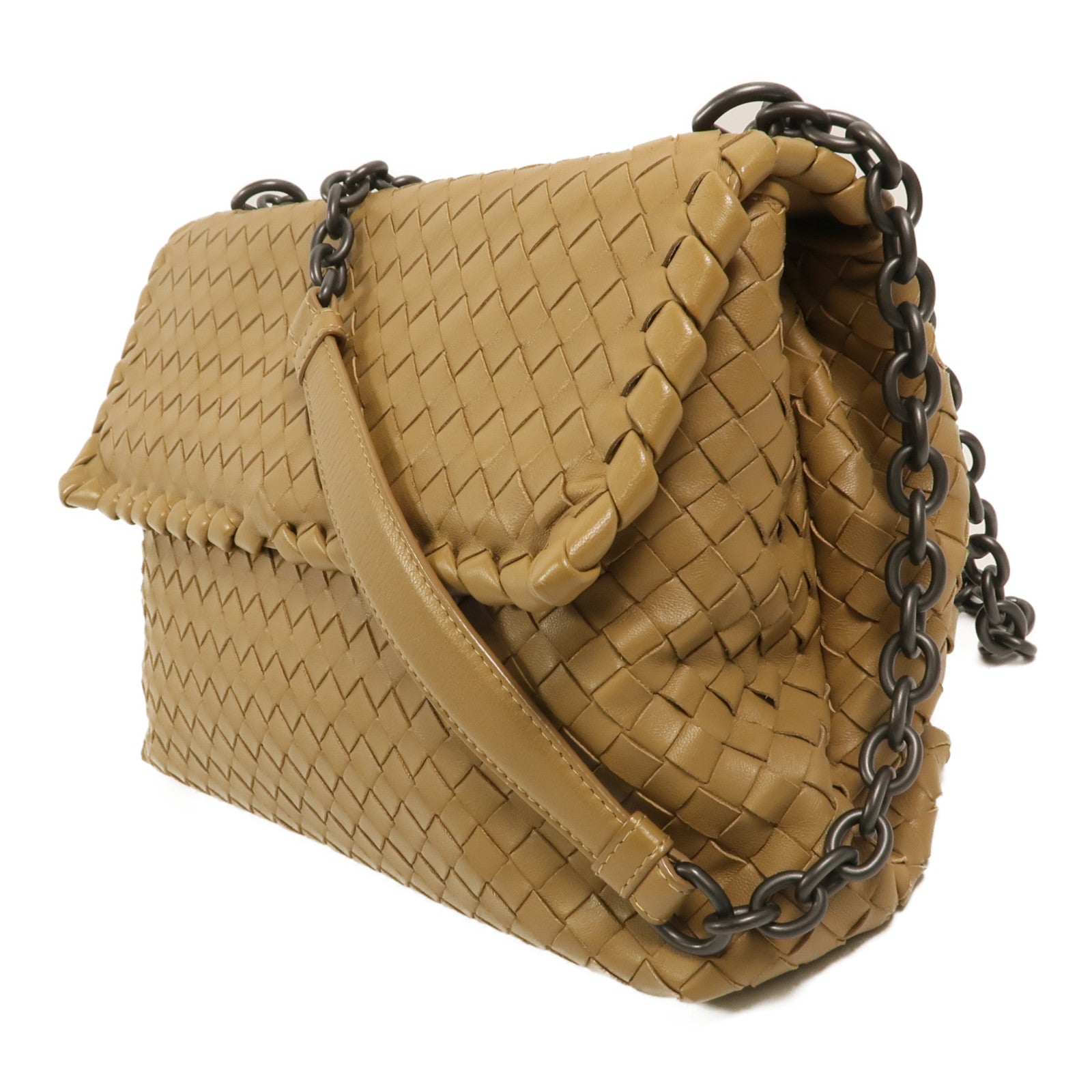 BOTTEGA VENETA 羊皮皮革Chain Shoulder鏈帶肩背袋