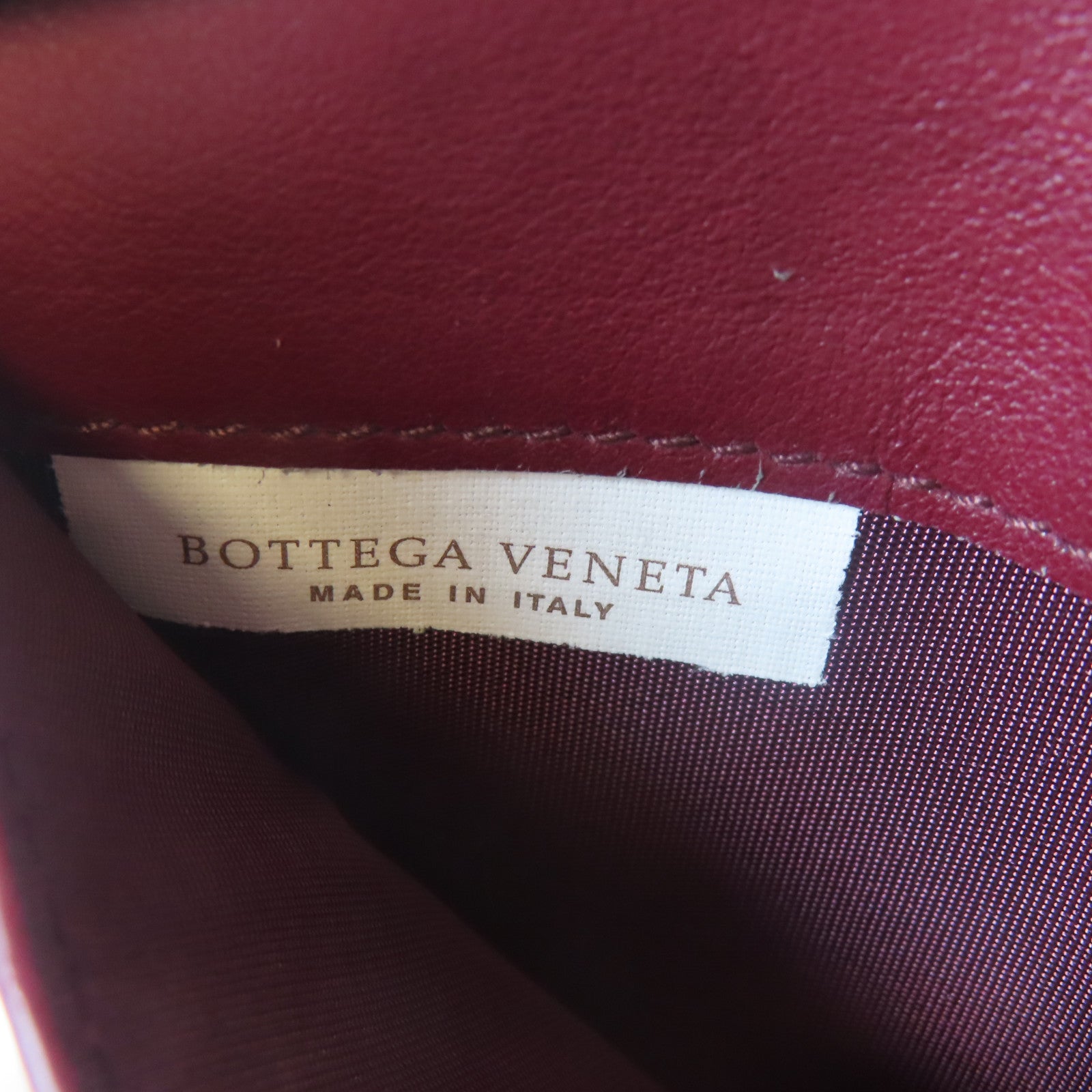 BOTTEGA VENETA 【激減優惠】羊皮皮革Passport Holder護照套黑色