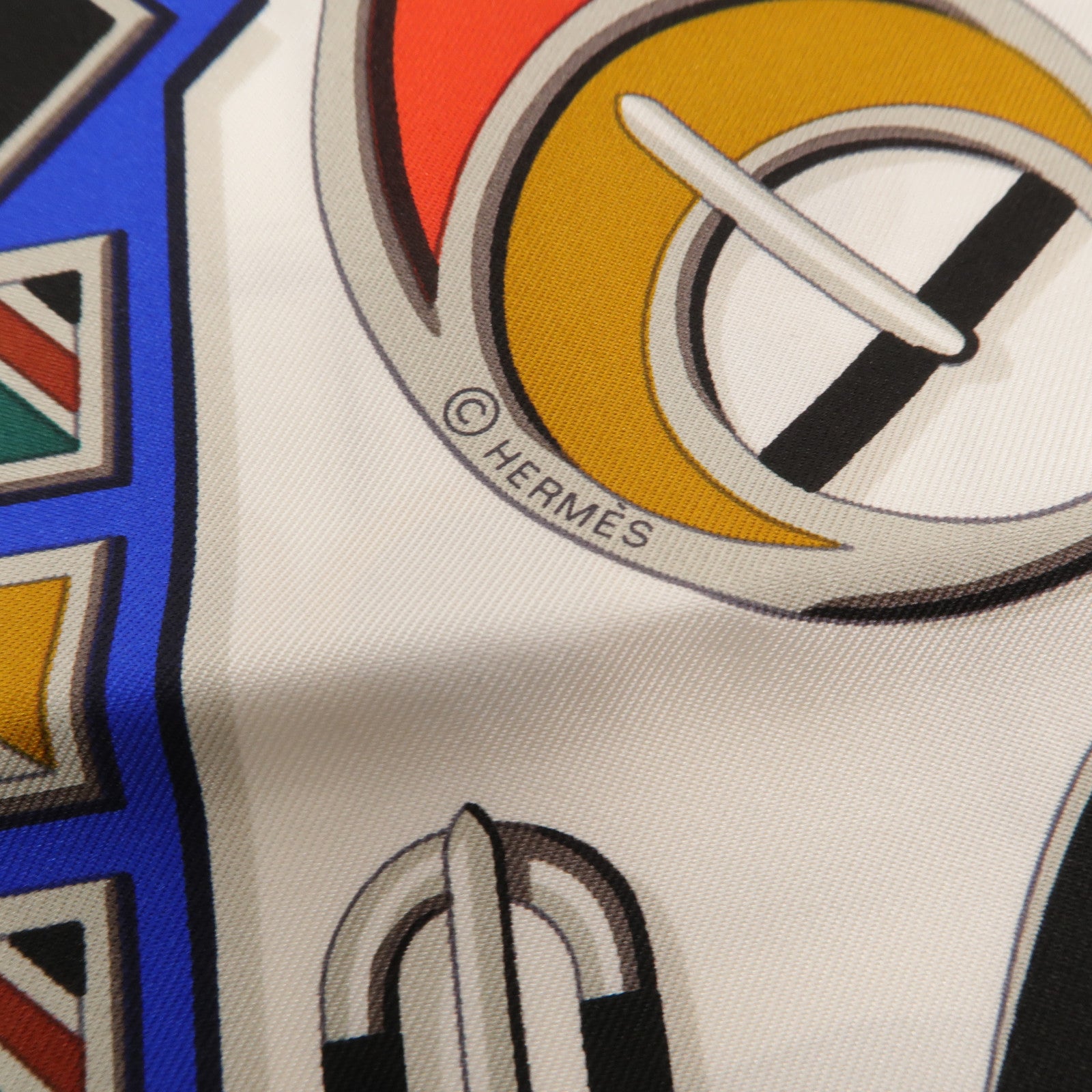 HERMES 絲質Scarf 90X90絲巾