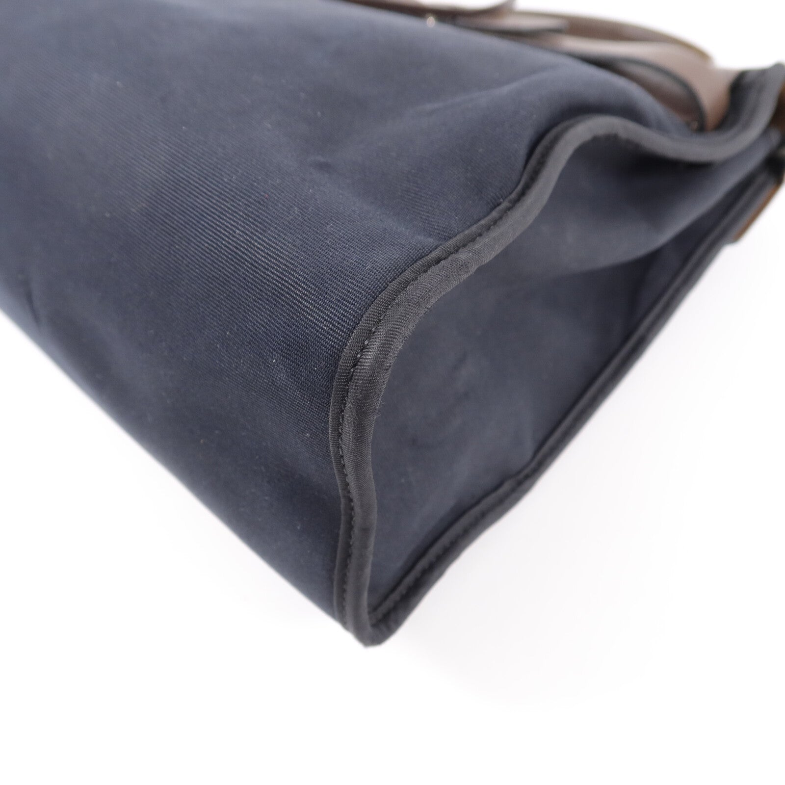 HERMES 帆布Herbag PM手挽肩背兩用袋Noir