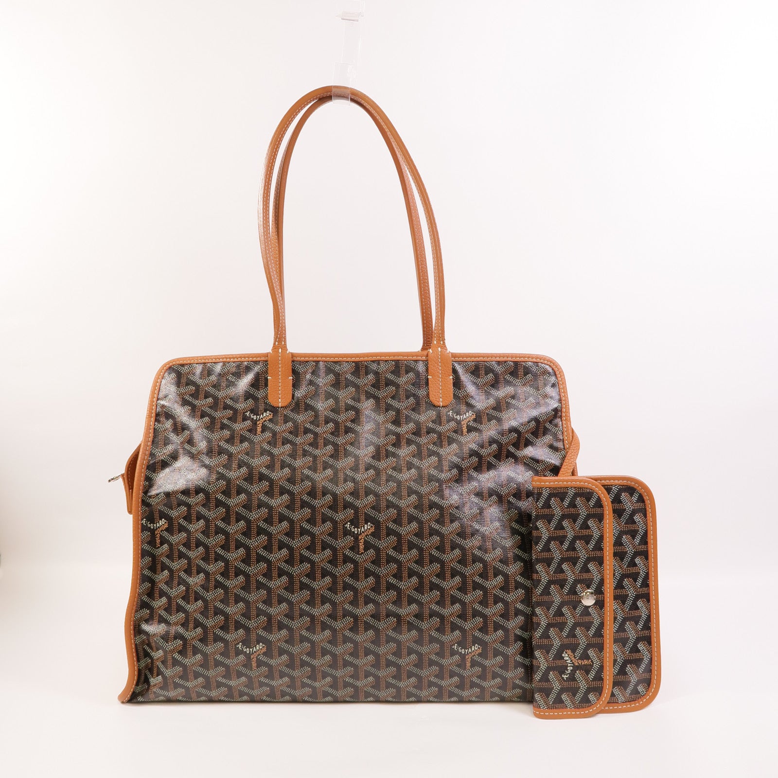 GOYARD 塗層帆布Hardy PM肩背袋