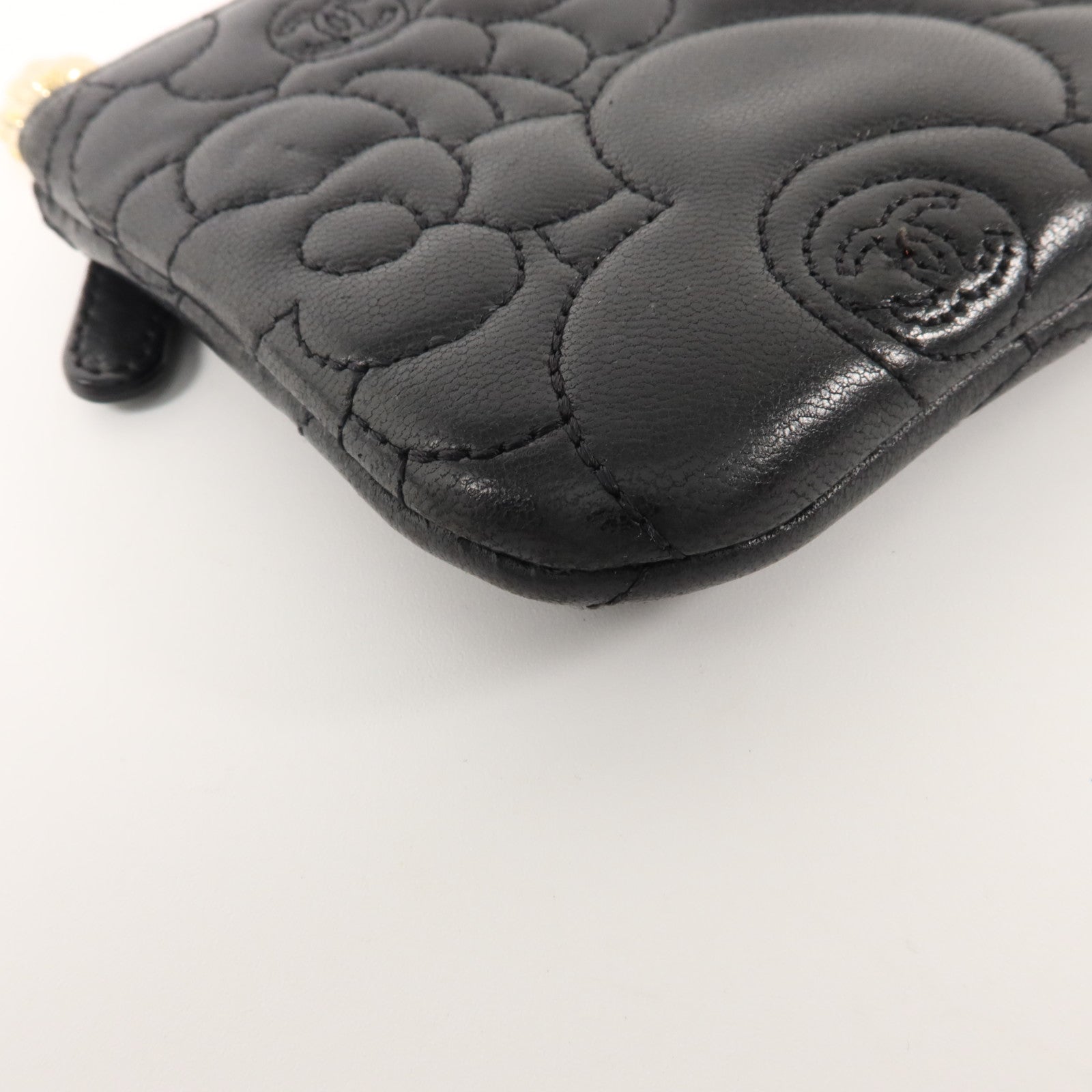 CHANEL 羊皮皮革Coin Case零錢包