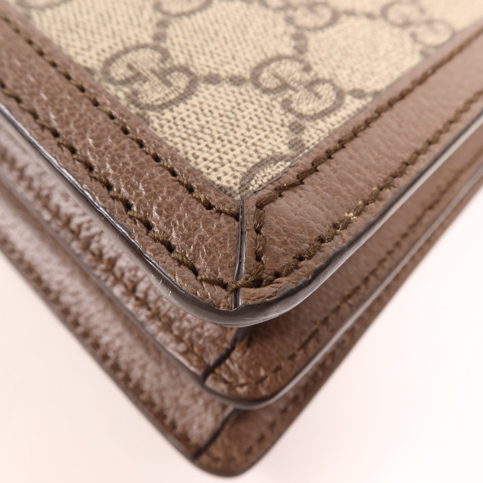 GUCCI 塗層帆布2 Way Shoulder金扣手挽肩背兩用袋