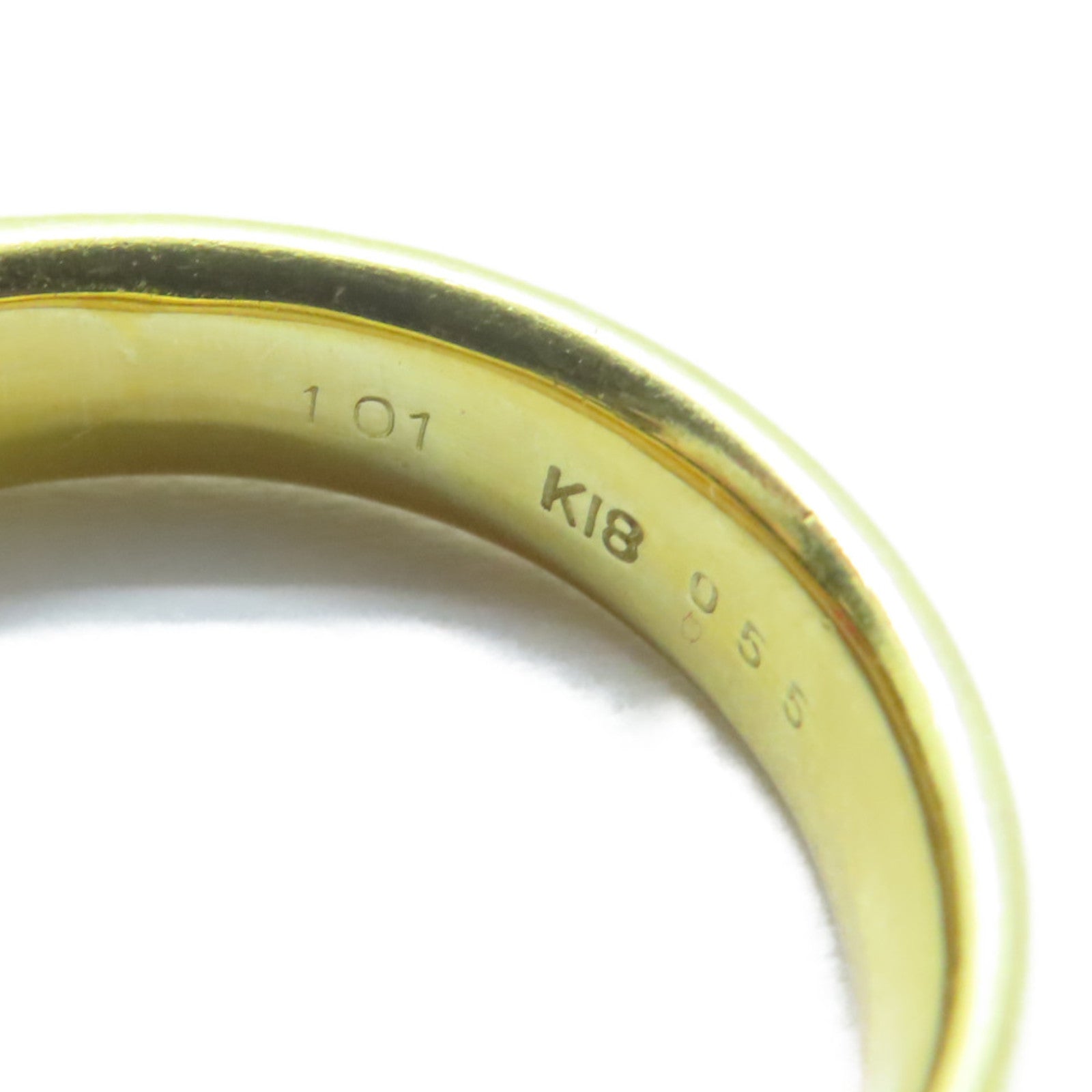 JEWELRY 【激減優惠】18K黃金Ruby Ring 1.01ct紅寶石/0.55ct鑽石戒指US#7.5