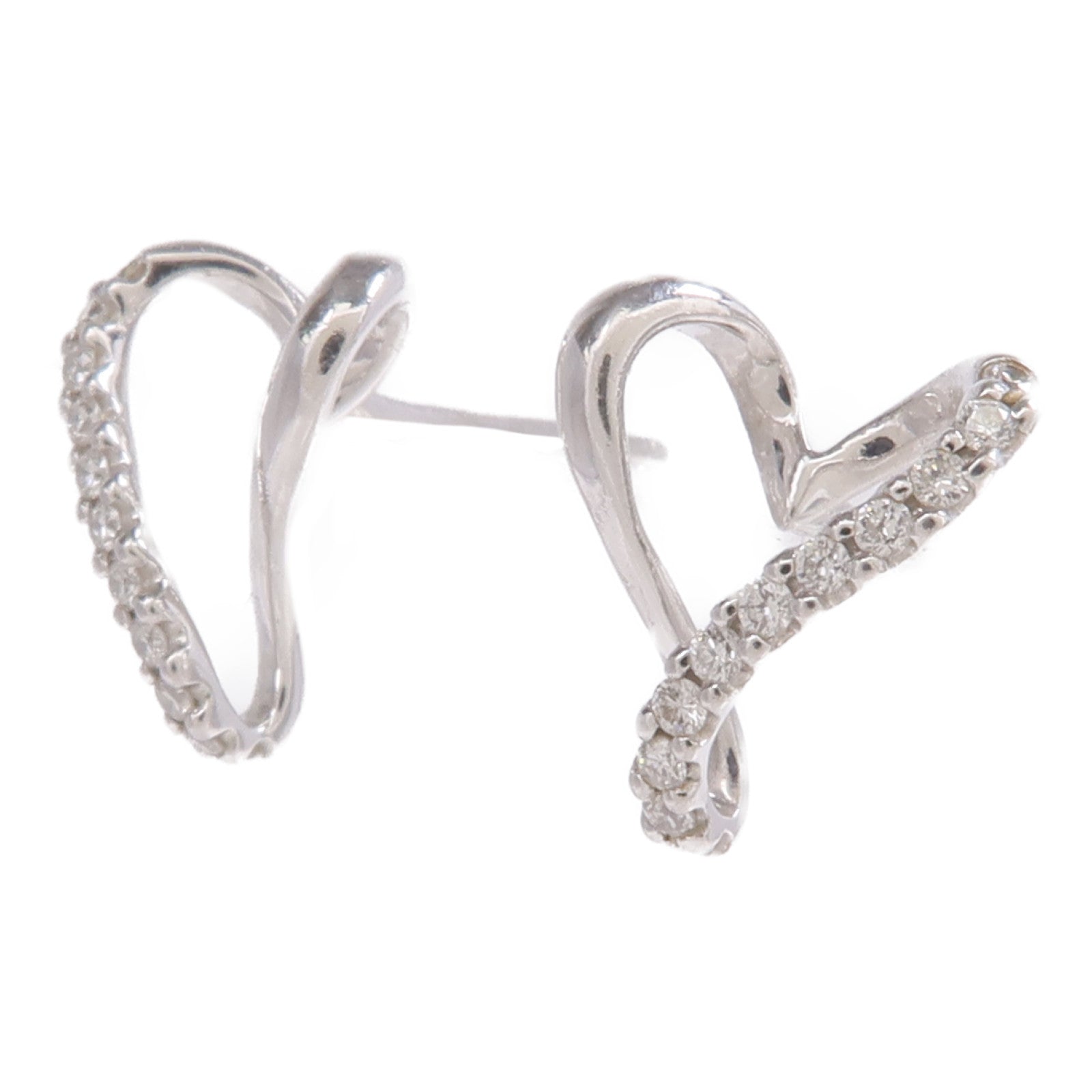 JEWELRY PT900鉑金/18K白金Diamond Earrings鑽石耳環