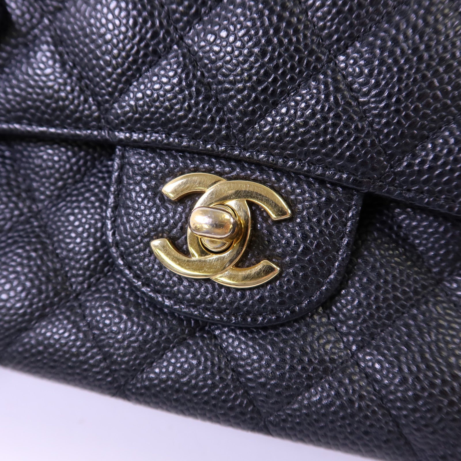 CHANEL 牛皮皮革Classic 25金扣鏈帶肩背袋