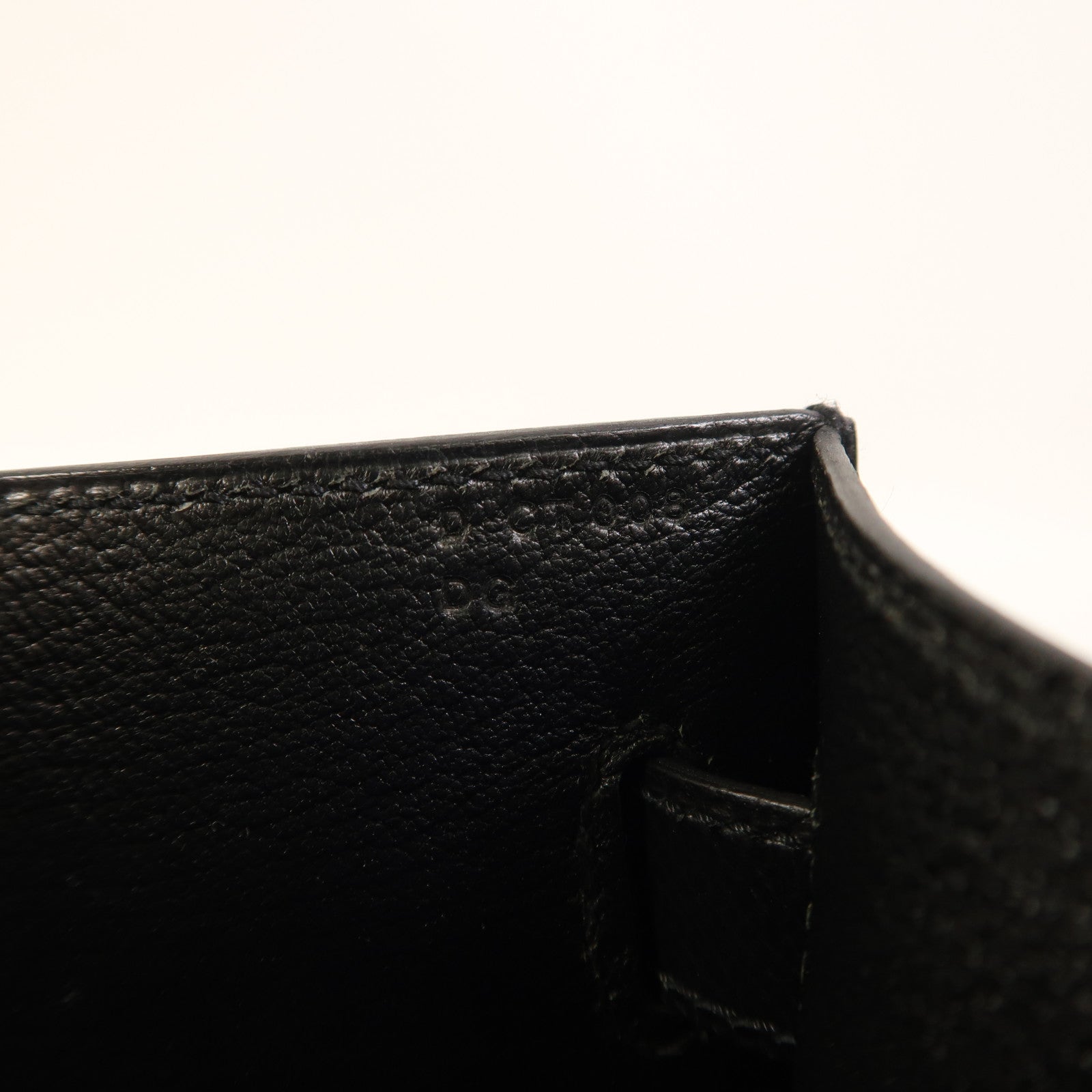 HERMES Epsom皮革Kelly Depeches 25金扣手拿包