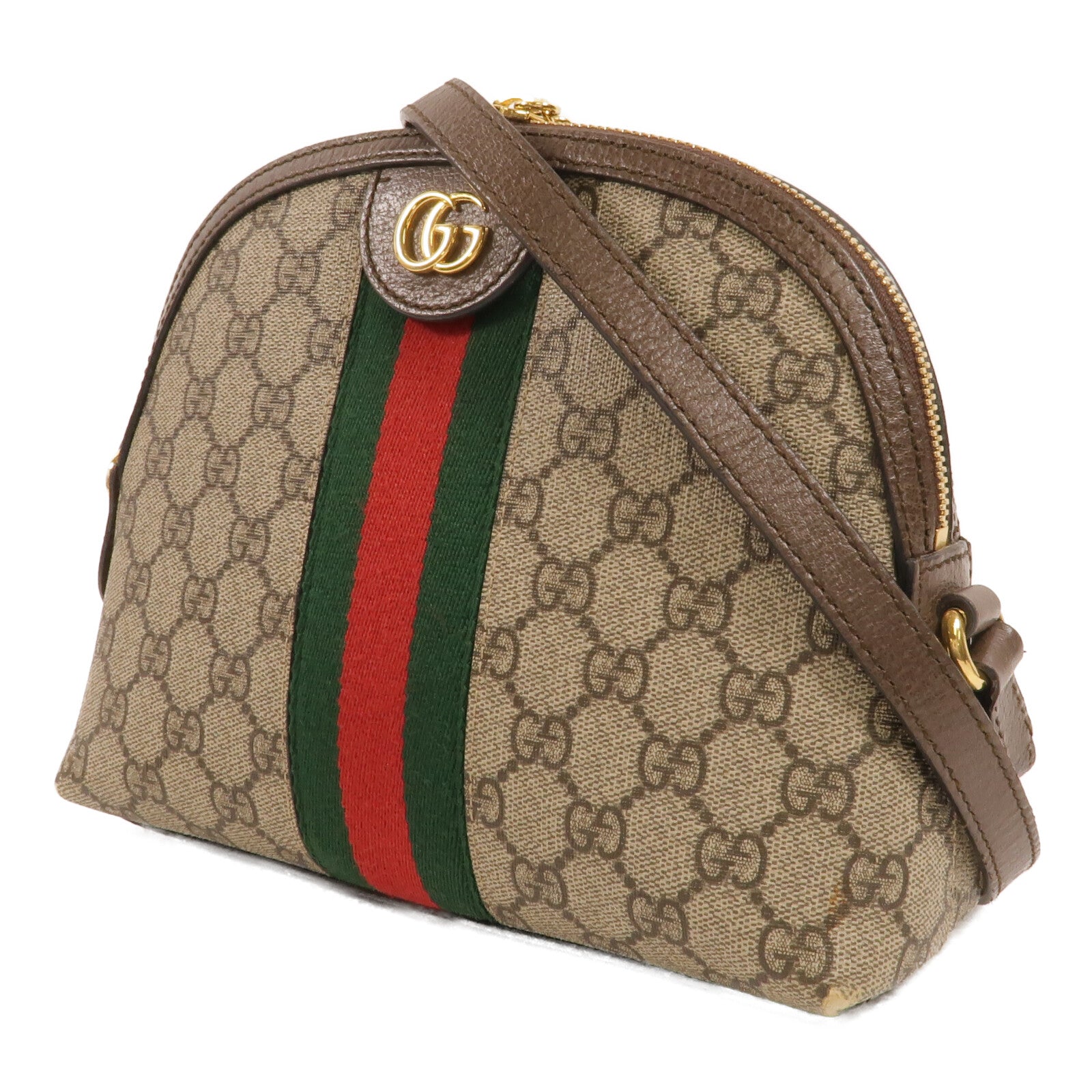 GUCCI 塗層帆布Ophidia GG Supreme肩背袋