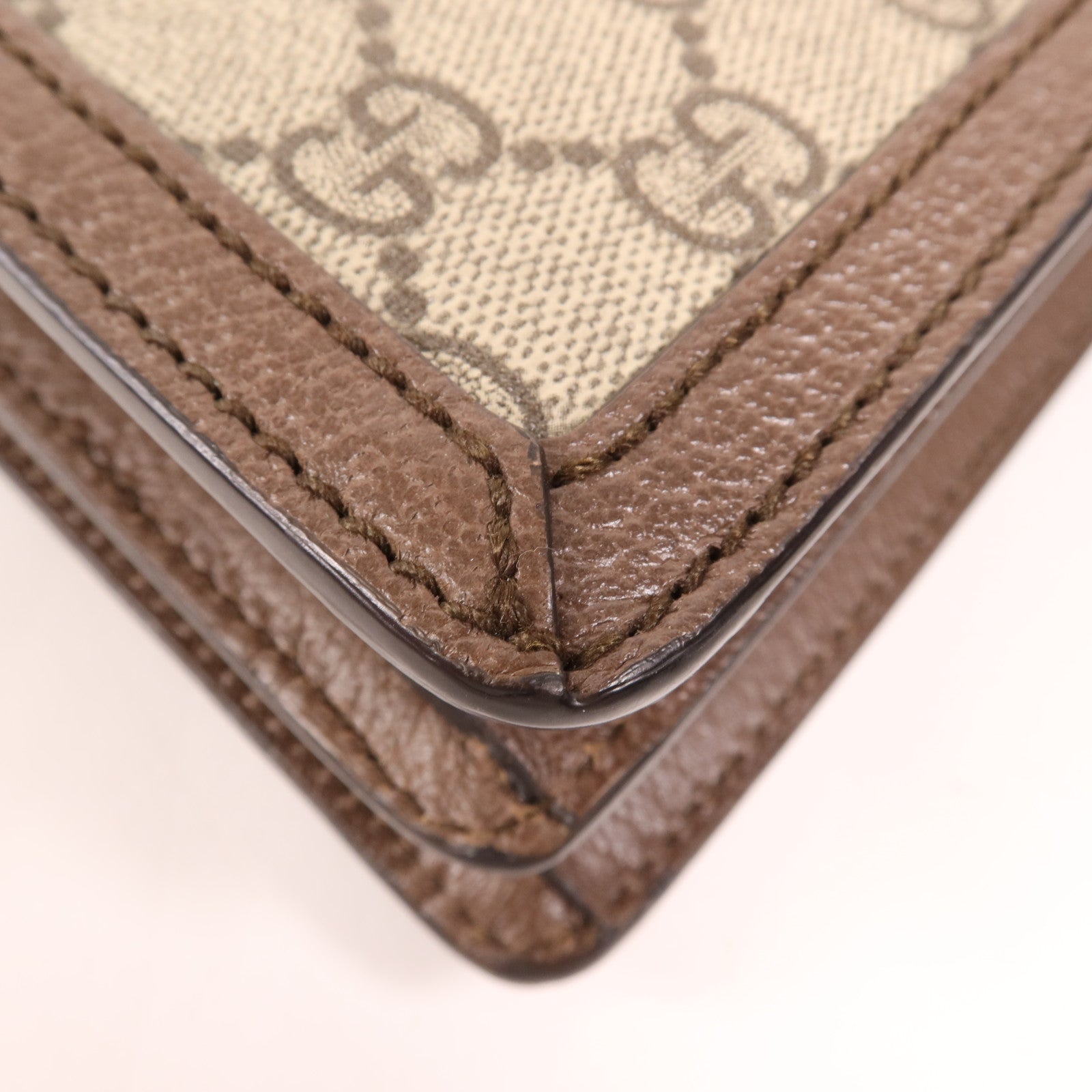 GUCCI 塗層帆布2 Way Shoulder金扣手挽肩背兩用袋