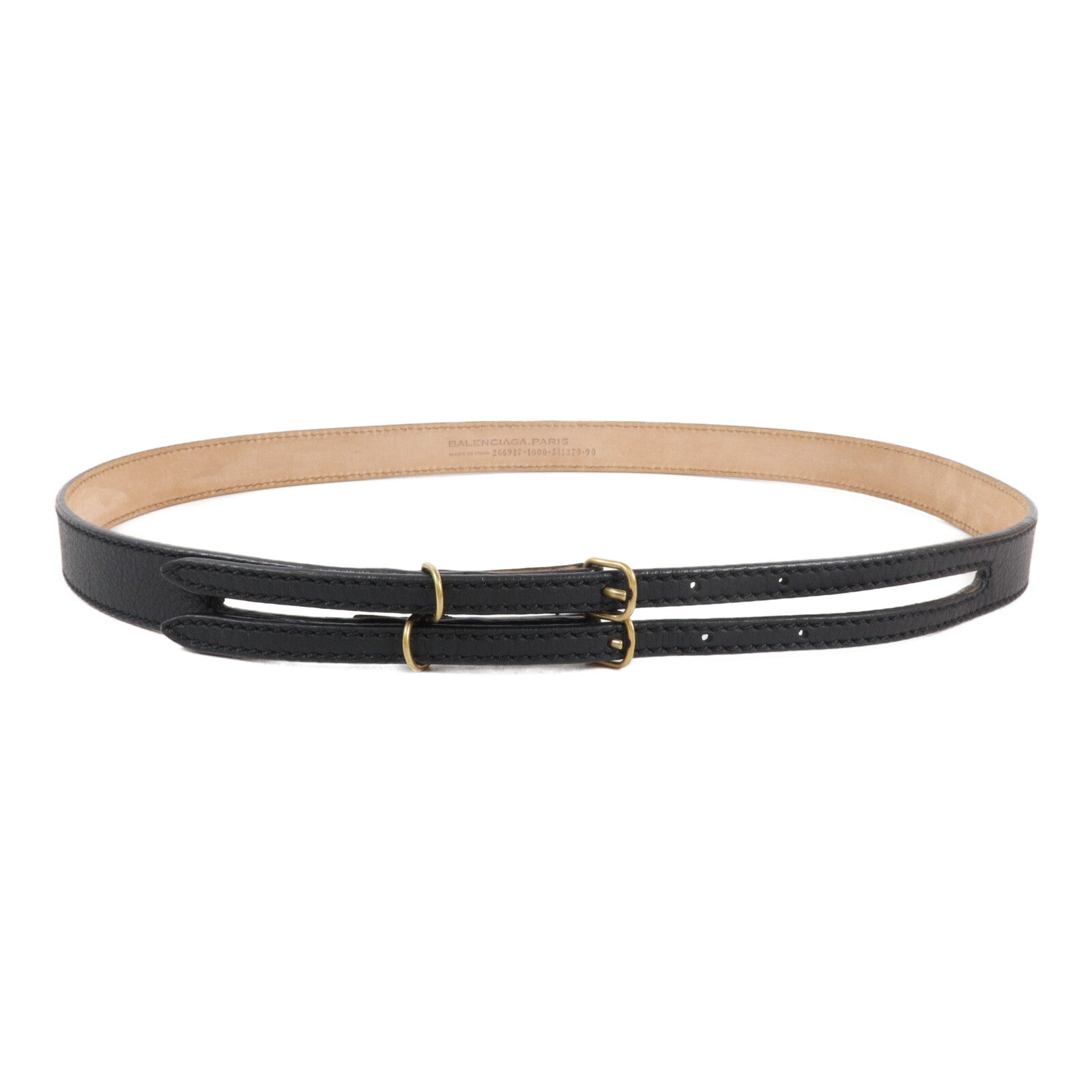 BALENCIAGA 牛皮皮革Belt皮帶