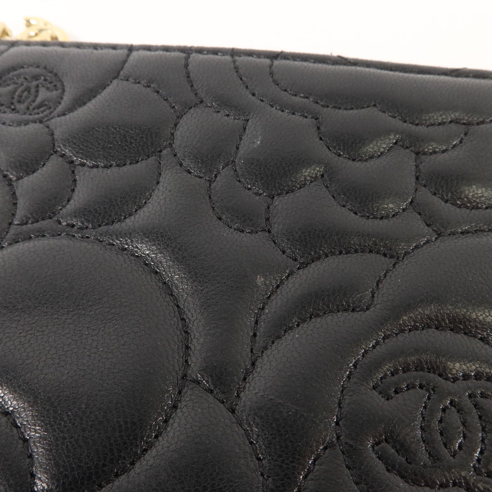 CHANEL 羊皮皮革Coin Case零錢包