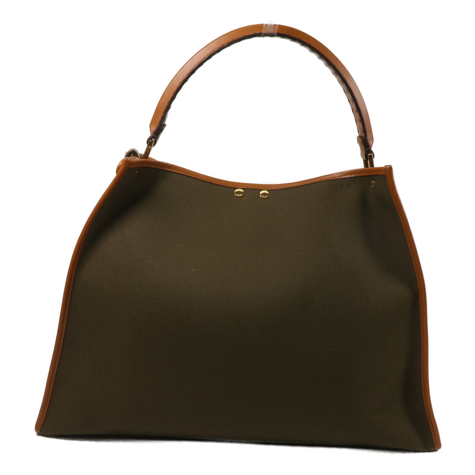 FENDI 帆布Large Peekaboo X-Lite手挽肩背兩用袋