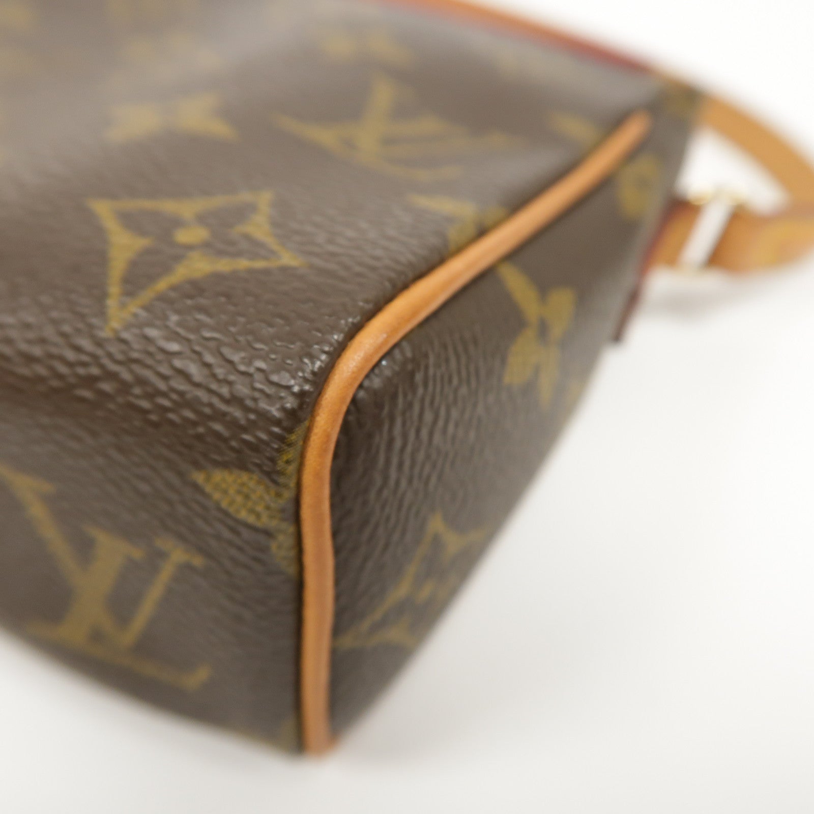 LOUIS VUITTON Monogram Recital金扣肩背袋啡色