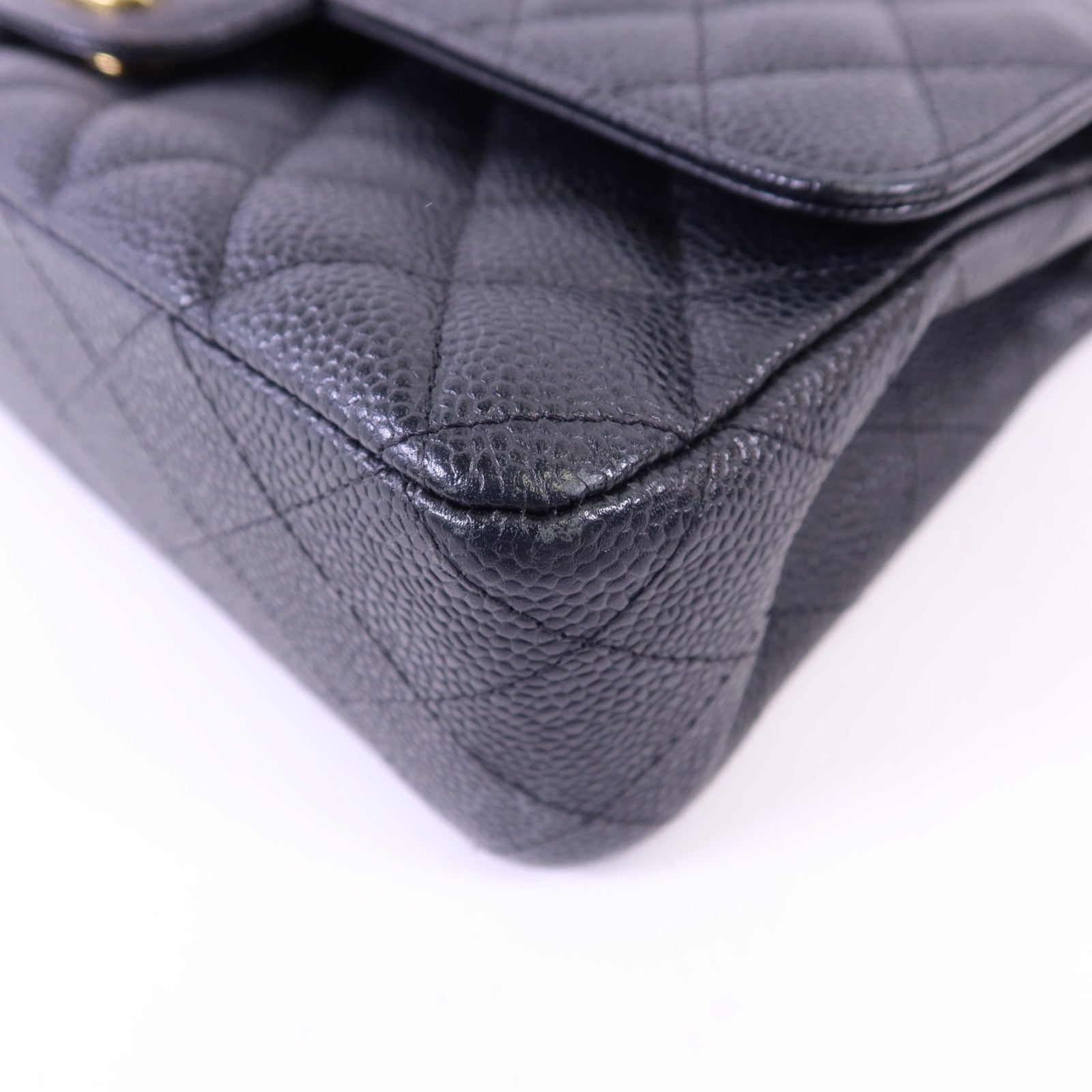 CHANEL 牛皮皮革Classic 25金扣鏈帶肩背袋