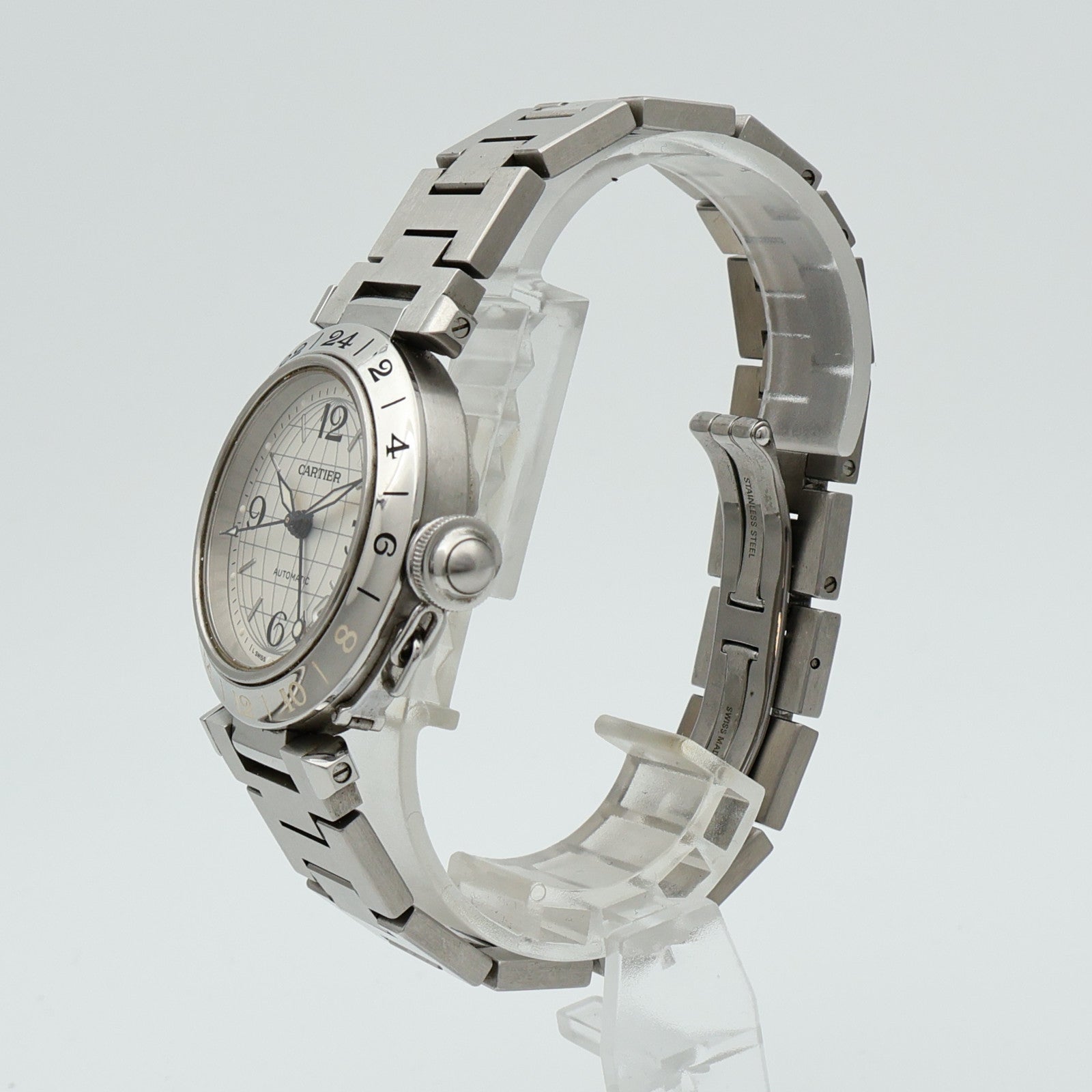 CARTIER Pasha C GMT W31029M7