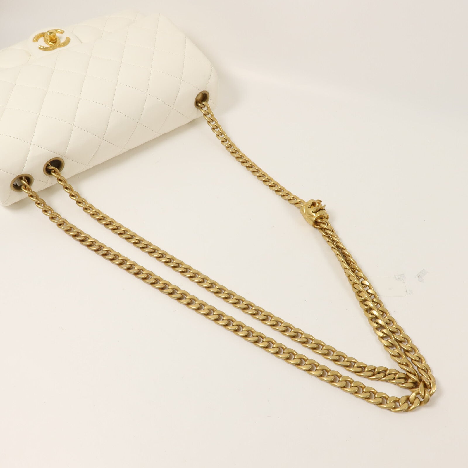 CHANEL 羊皮皮革Chain Shoulder鏈帶肩背袋