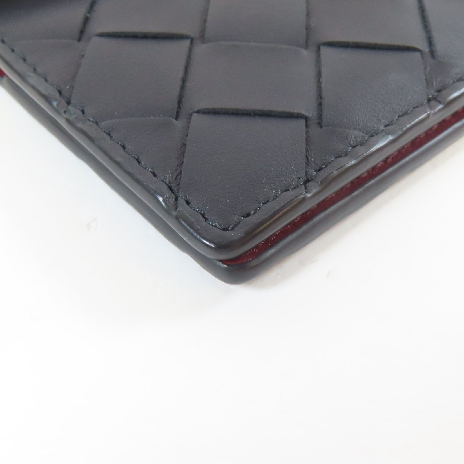 BOTTEGA VENETA 【激減優惠】羊皮皮革Passport Holder護照套黑色