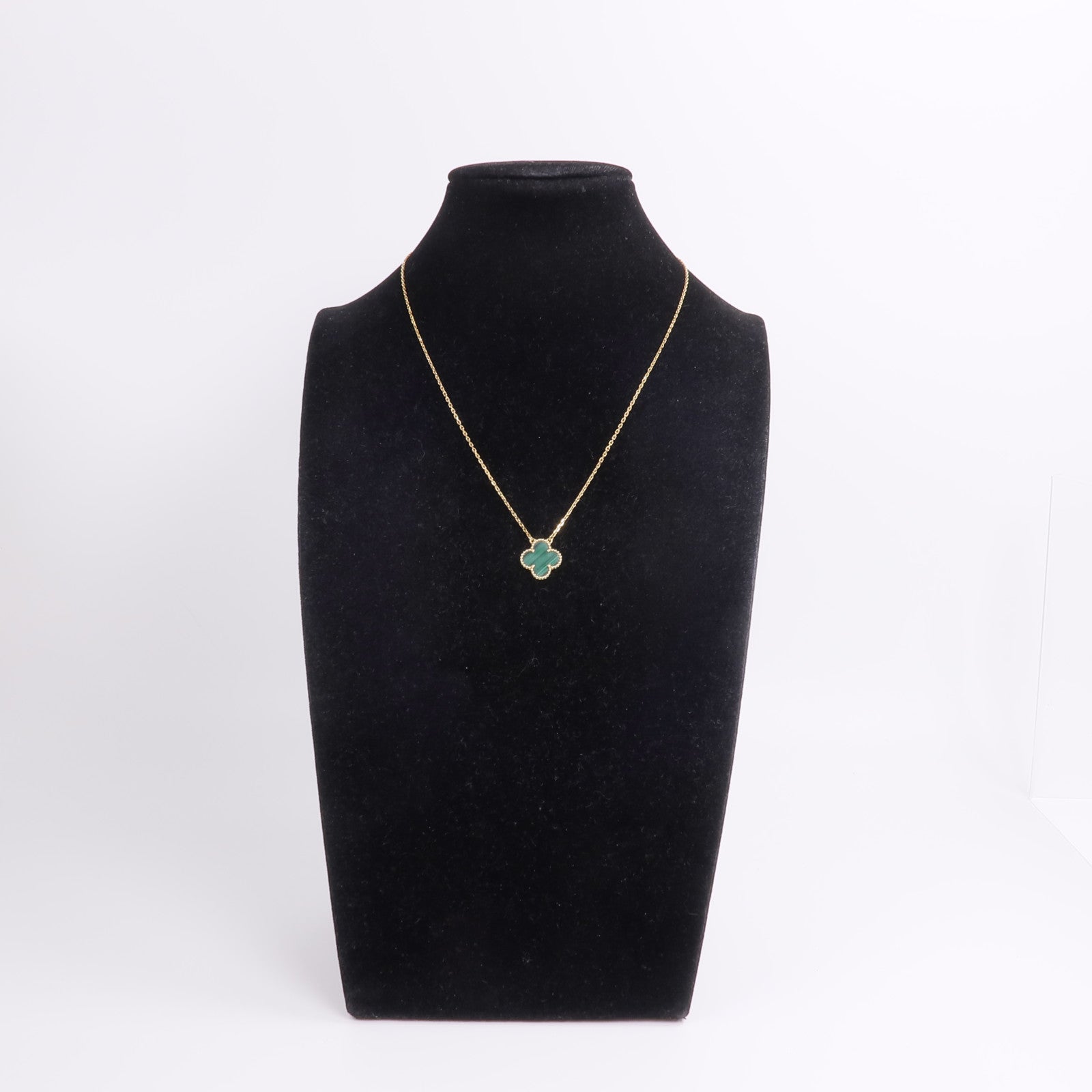 Van Cleef & Arpels 18K黃金Vintage Alhambra Pendant項鍊