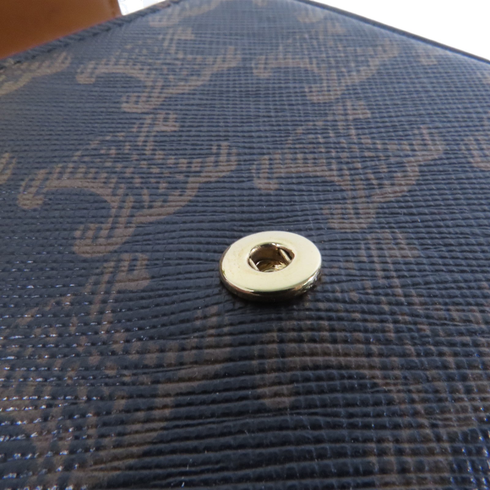 CELINE Trionphe帆布Mini Claude金扣肩背袋