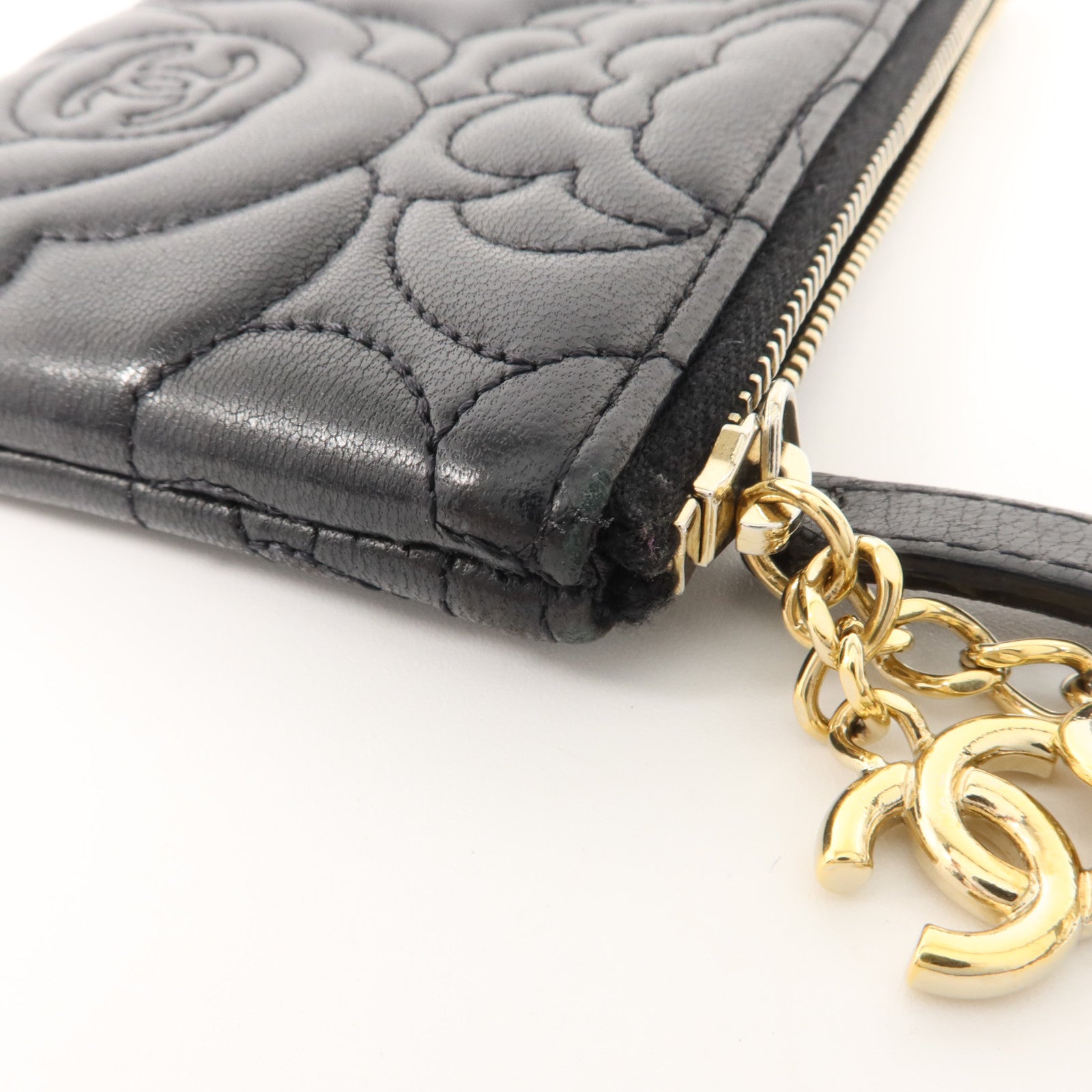 CHANEL 羊皮皮革Coin Case零錢包