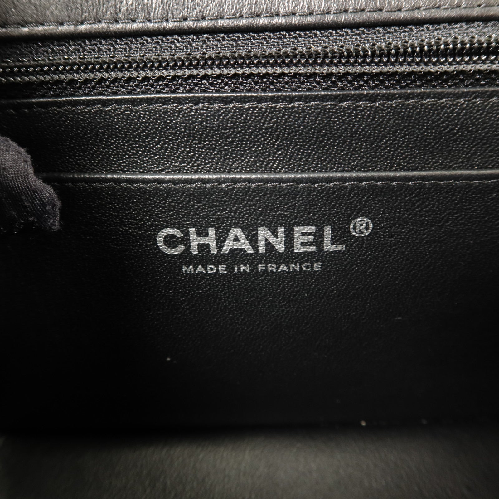 CHANEL 羊皮皮革Mini Flap Bag鏈帶肩背袋