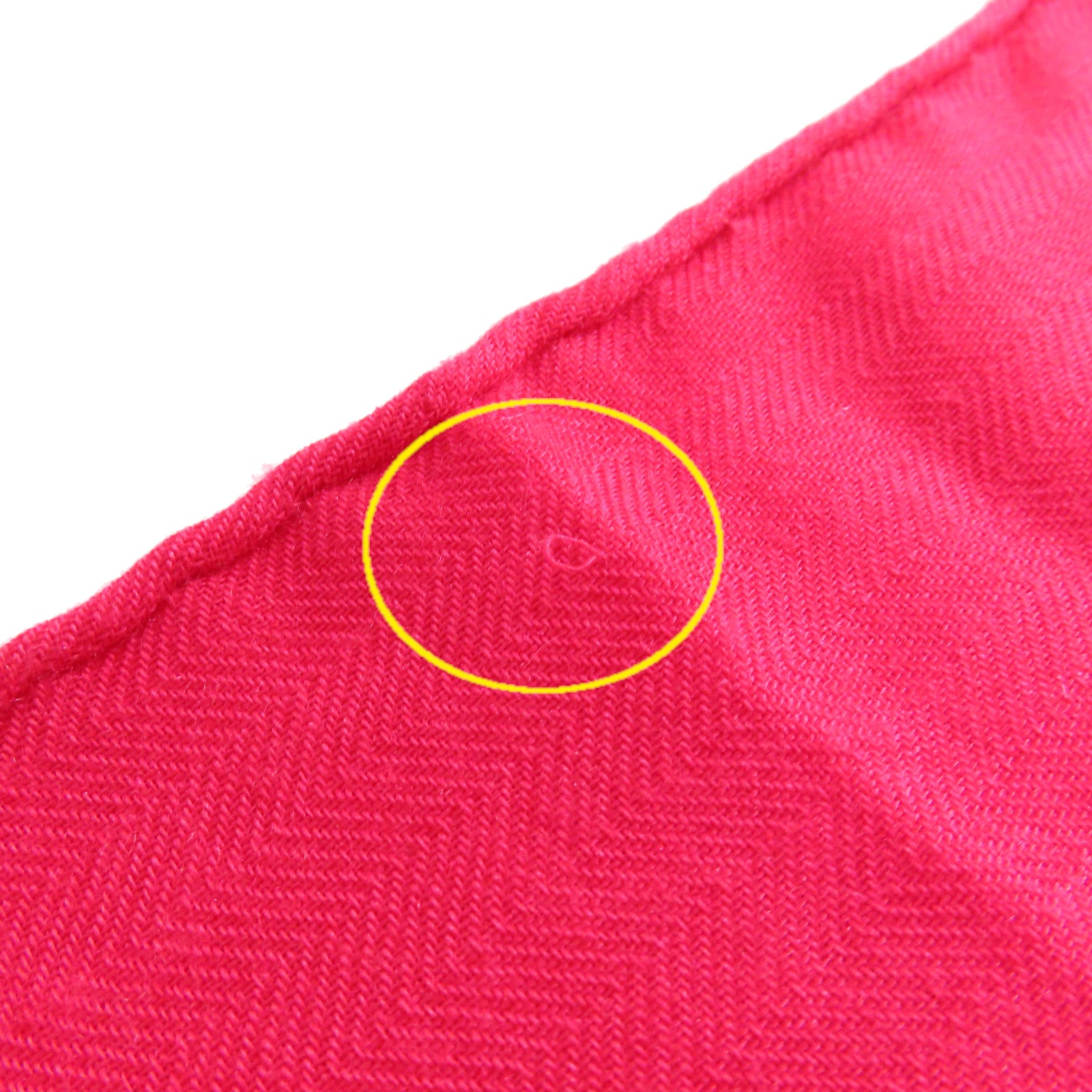 HERMES 羊絨/絲質Scarf絲巾粉紅色/白色