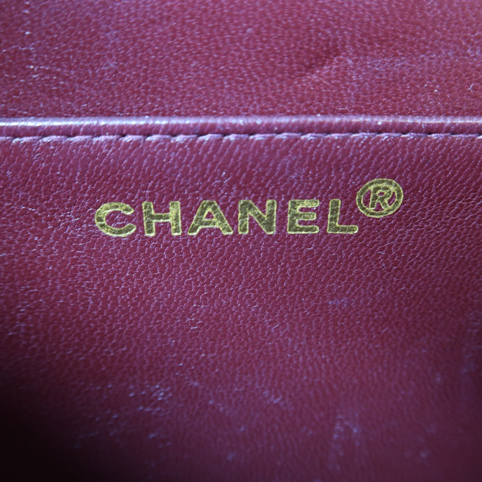 CHANEL 菱格牛皮皮革Shoulder Bag金扣手挽鏈帶肩背兩用袋黑色