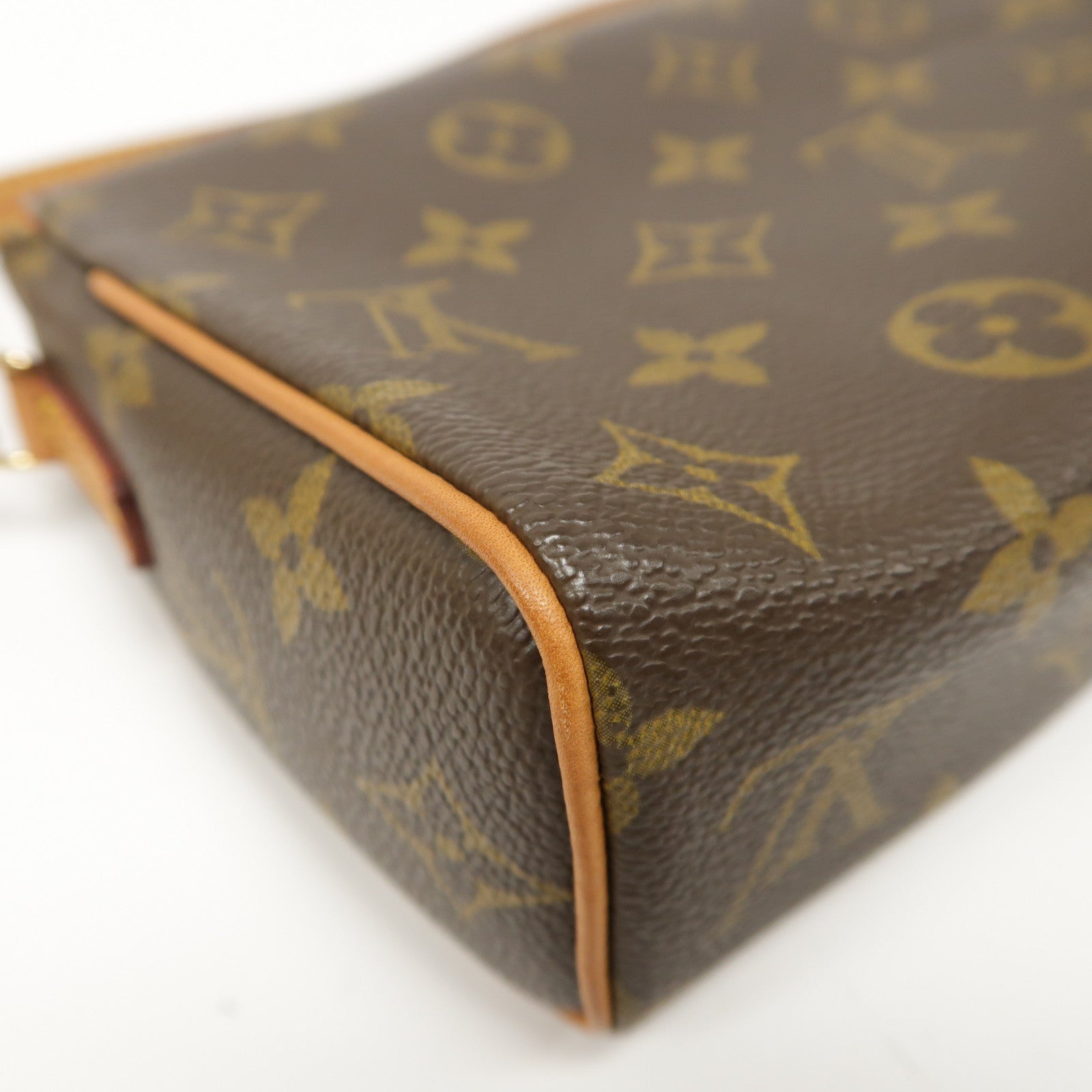 LOUIS VUITTON Monogram Recital金扣肩背袋啡色